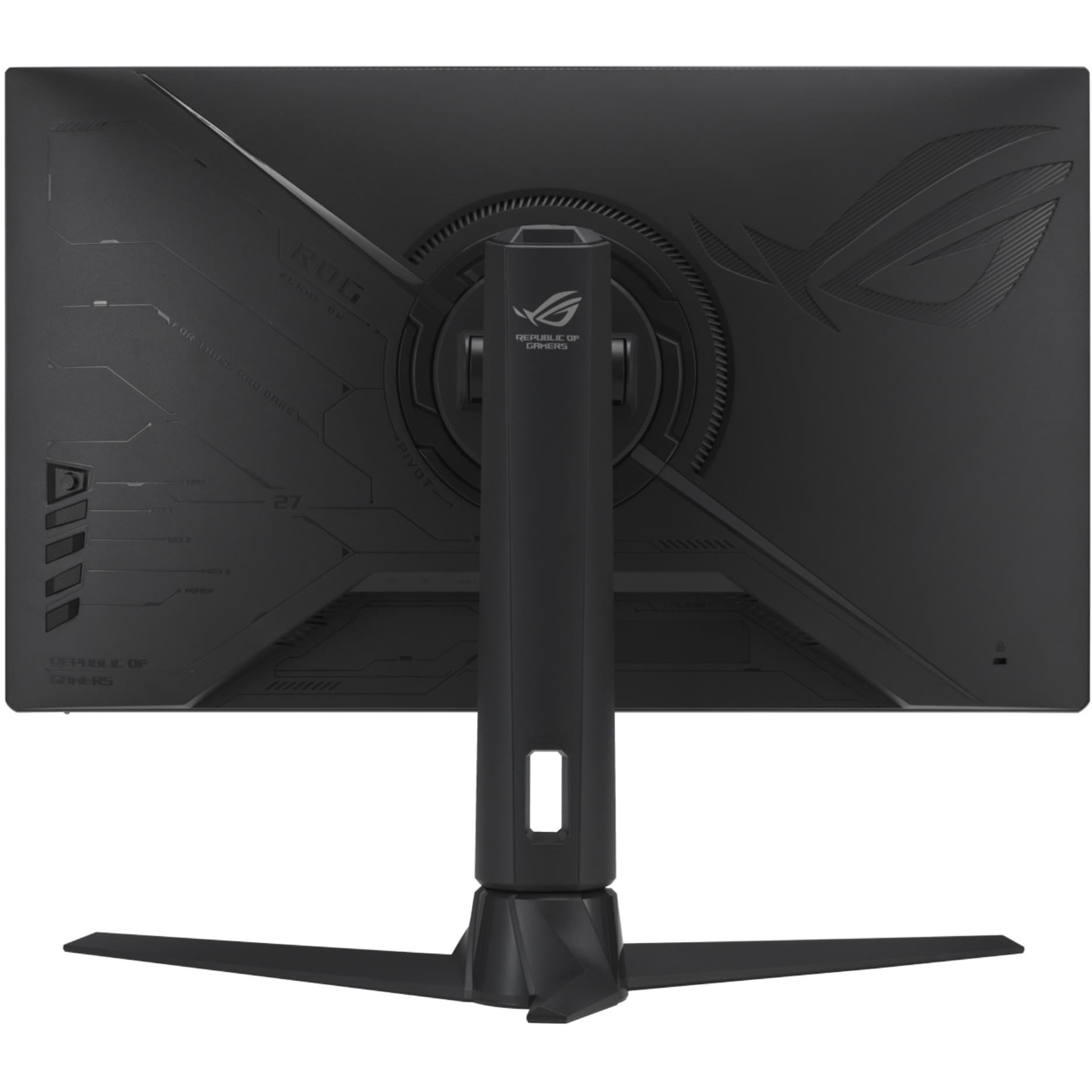 ASUS ROG Strix XG27AQMR 27-inch QHD Fast IPS gaming monitor with thin bezels and adjustable stand
