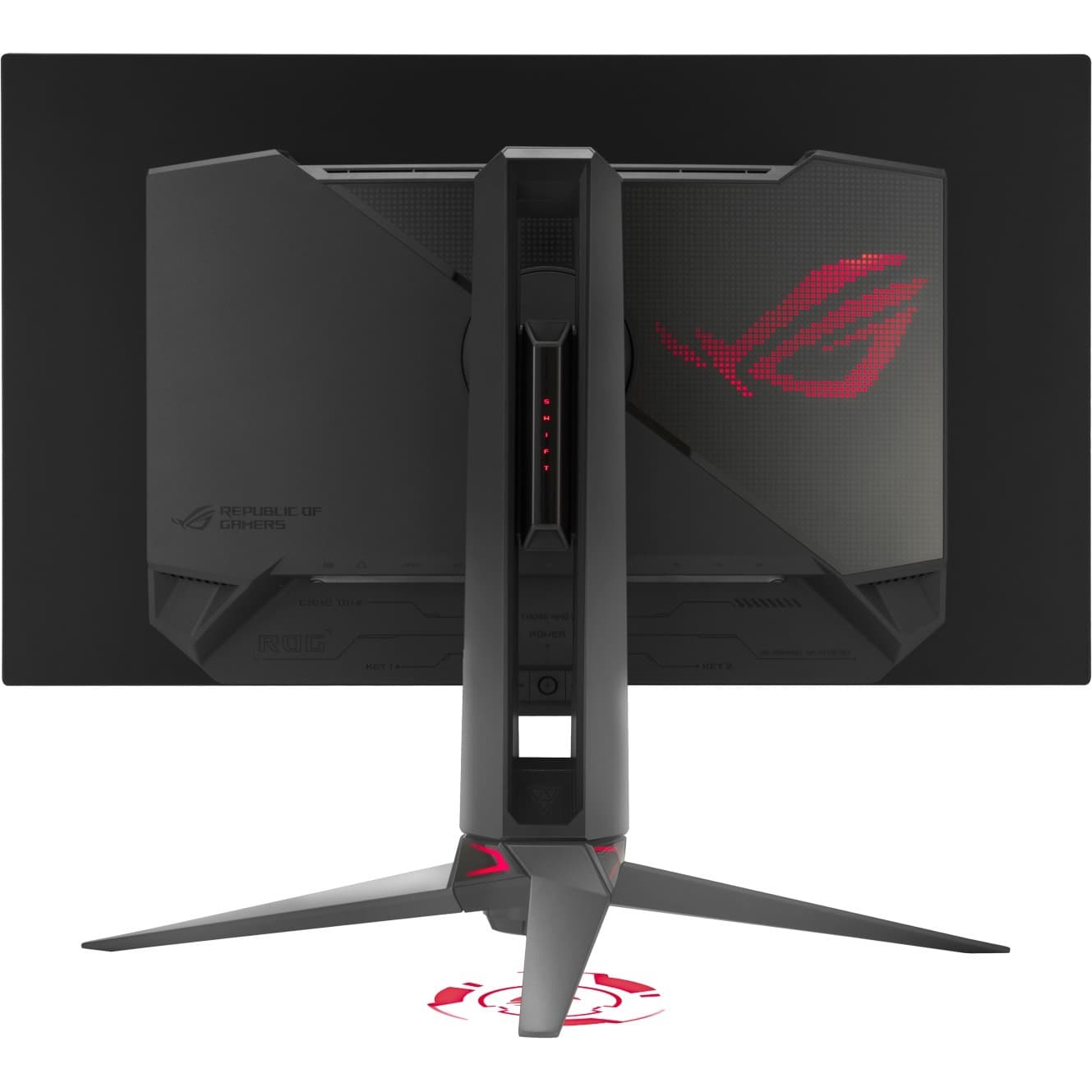 ASUS ROG Swift PG27AQDM 27-inch OLED gaming monitor with QHD resolution and anti-glare coating
