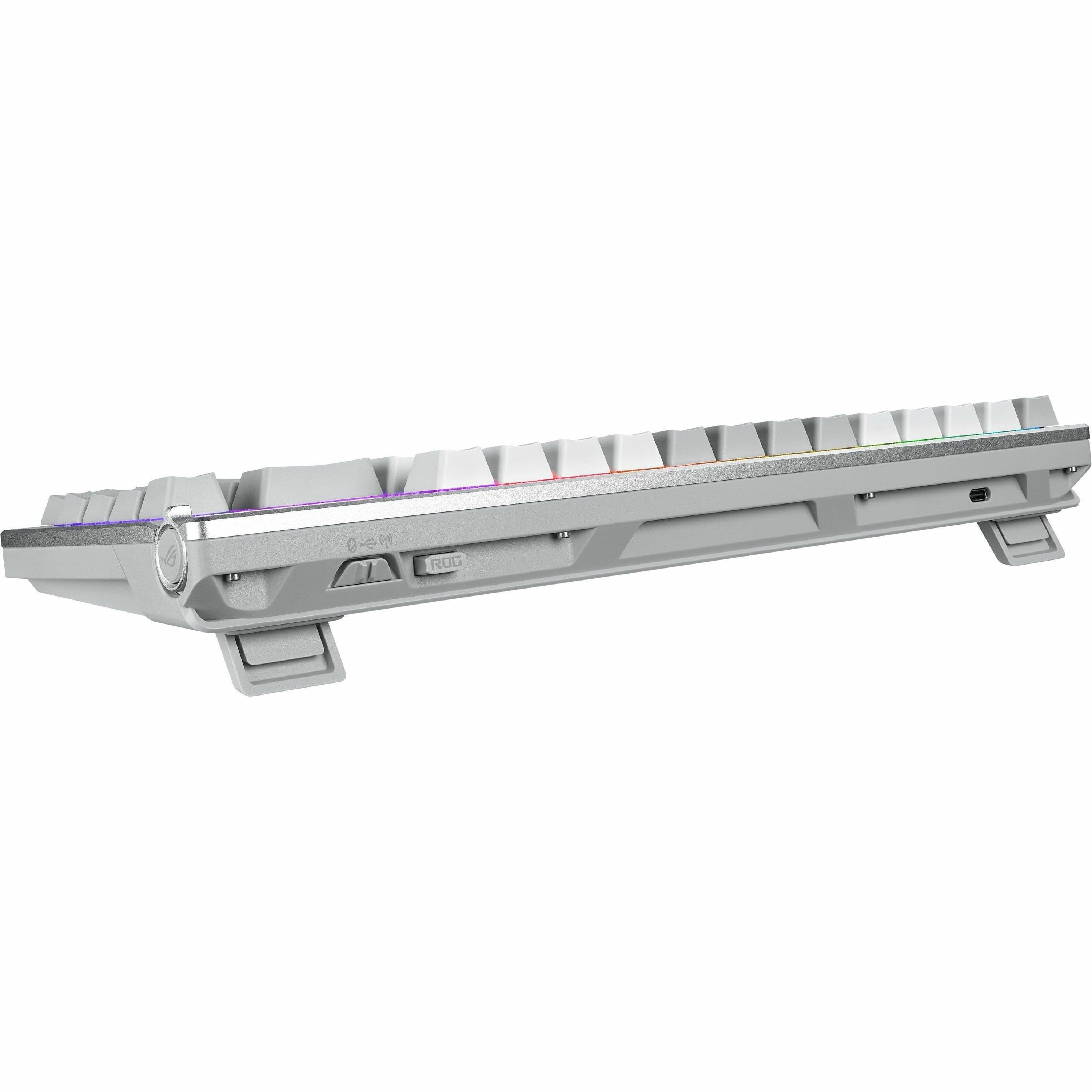 ASUS ROG Strix Scope II 96 Wireless gaming keyboard with RGB lighting and compact 96% layout