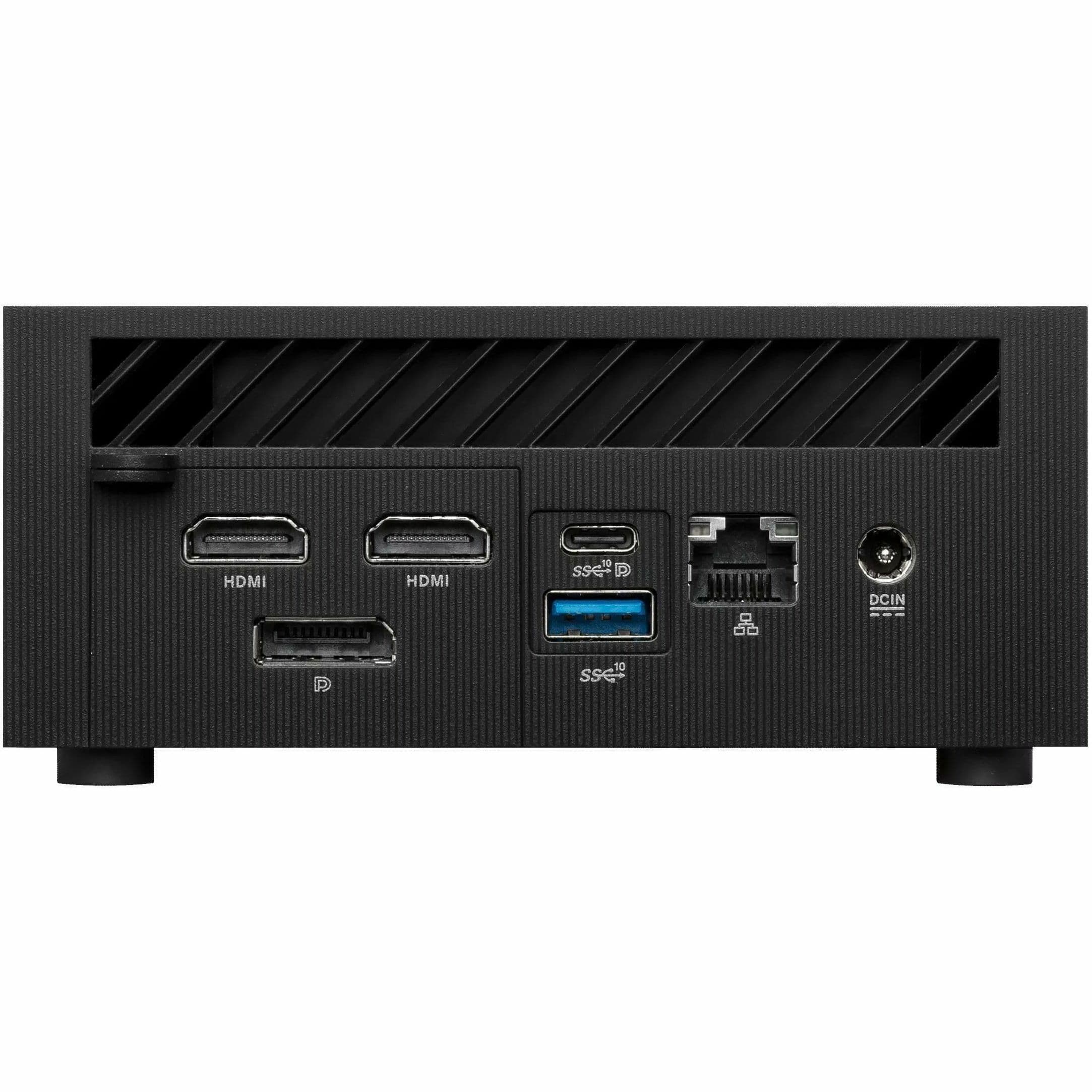 ASUS ExpertCenter PN64 mini PC with Intel Core i5-13500H, 8 GB RAM, 256 GB SSD, and VESA mount support