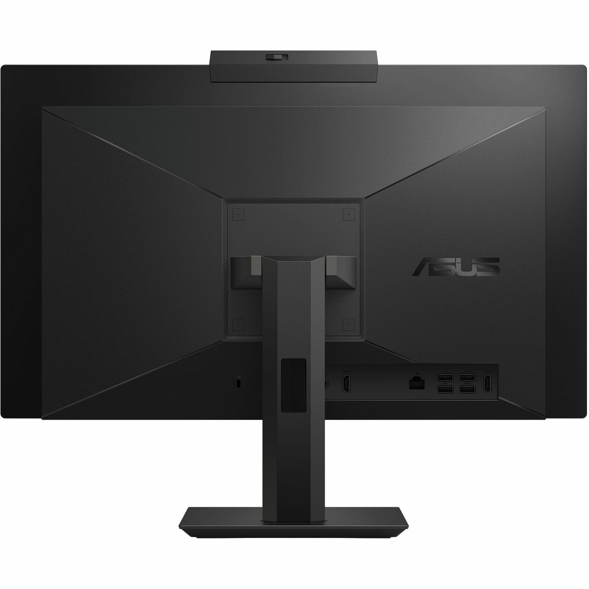 ASUS 23.8-inch all-in-one desktop with touchscreen, black finish, and slim business design