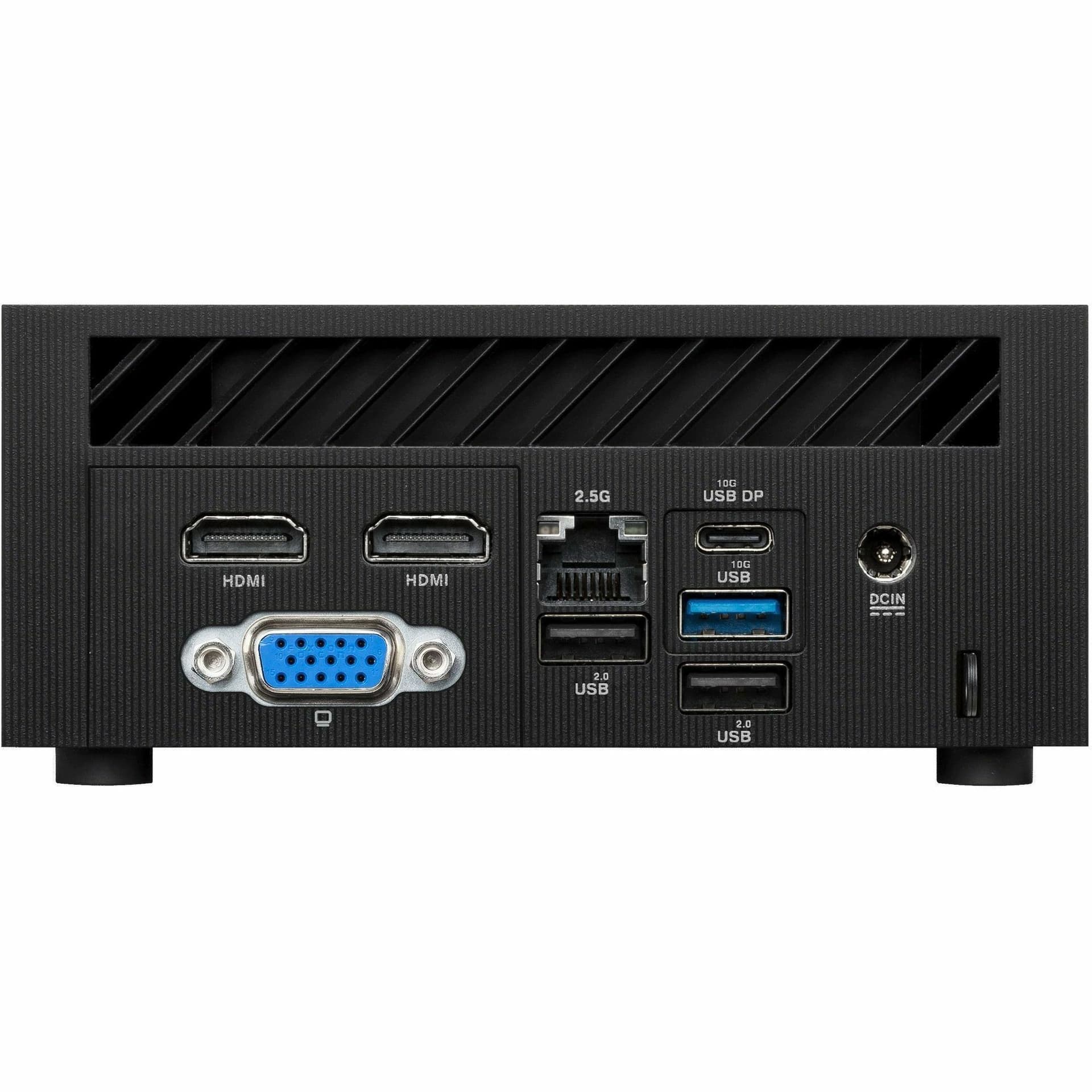 ASUS ExpertCenter PN65 mini PC with Core Ultra 5 125H, dual HDMI, USB-C, and VESA mount