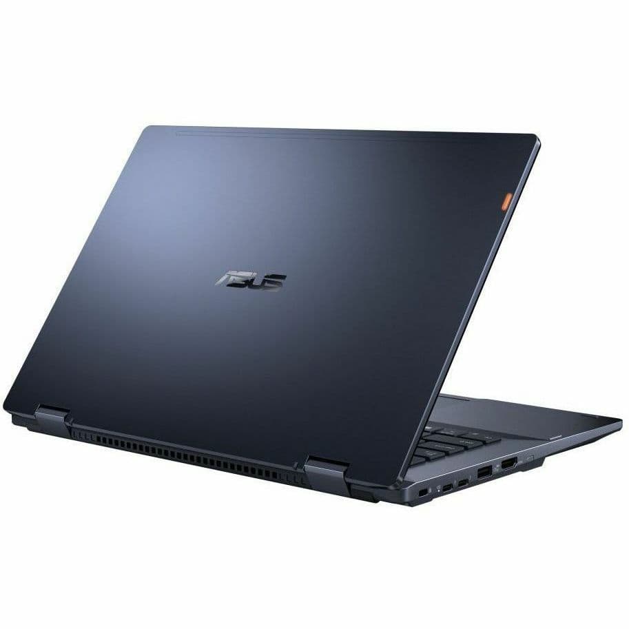 ASUS ExpertBook black business laptop with 14-inch FHD touchscreen, Ryzen 7 150U, 16 GB RAM, and 512 GB SSD
