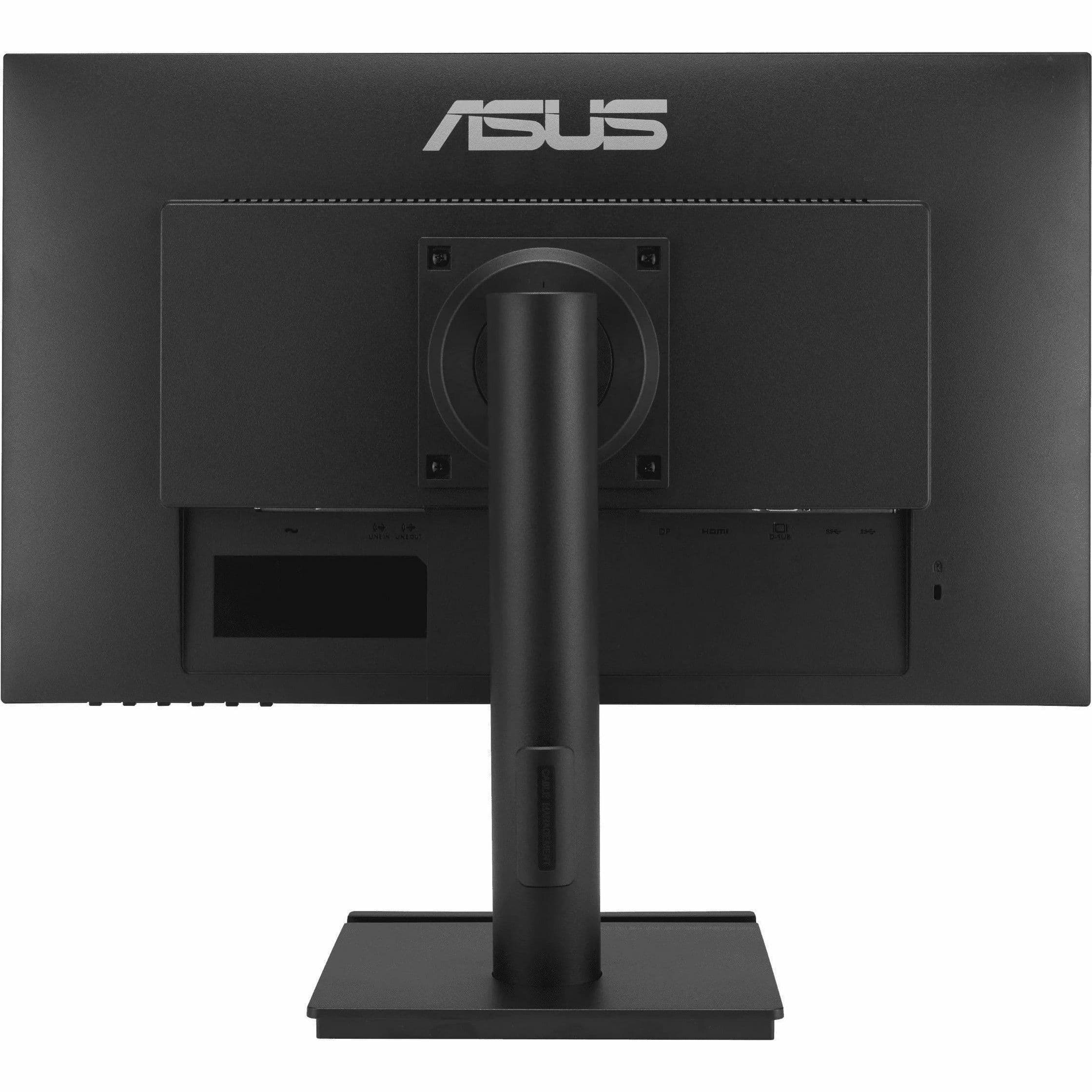 ASUS VA24DQFS 24-inch Full HD IPS office monitor with adjustable stand and VESA mount support