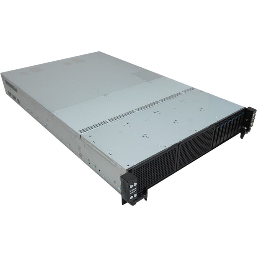 ASUS RS720Q-E8-RS8-P 2U rack server with four-node high-density Xeon architecture