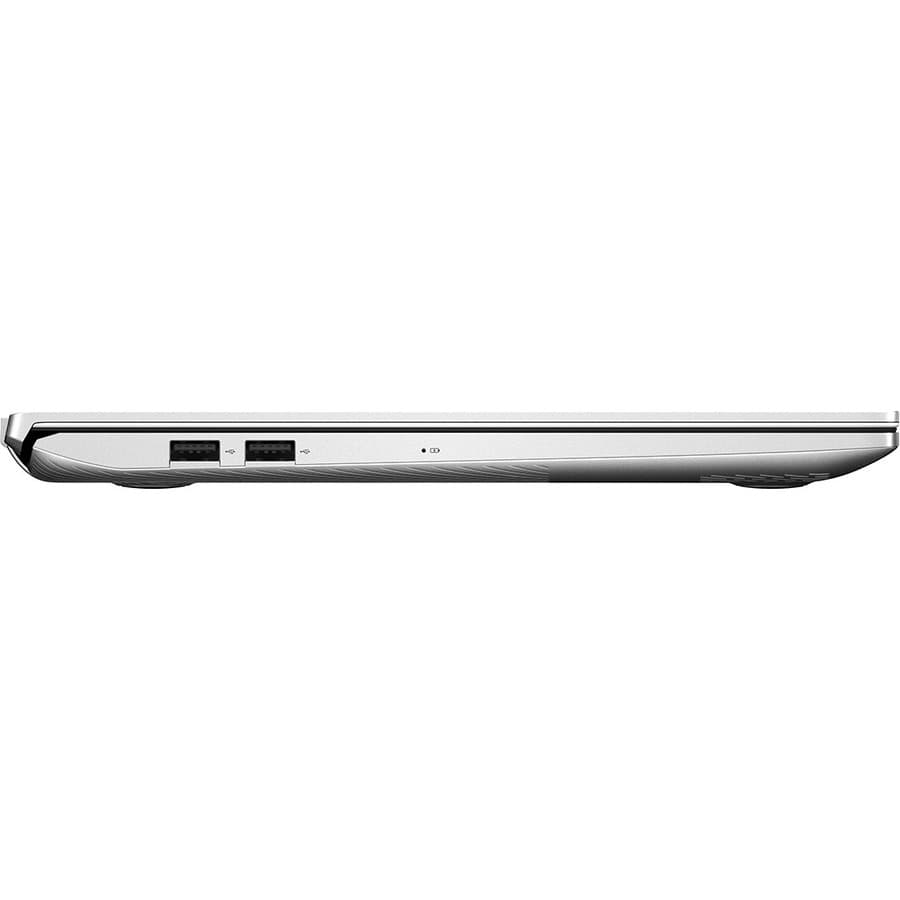 ASUS S532FA-DH55 laptop in transparent silver with 15.6-inch Full HD anti-glare display and narrow border