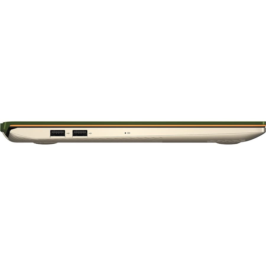ASUS S532FA-DH55-GN laptop in green with 15.6-inch Full HD anti-glare display and narrow border