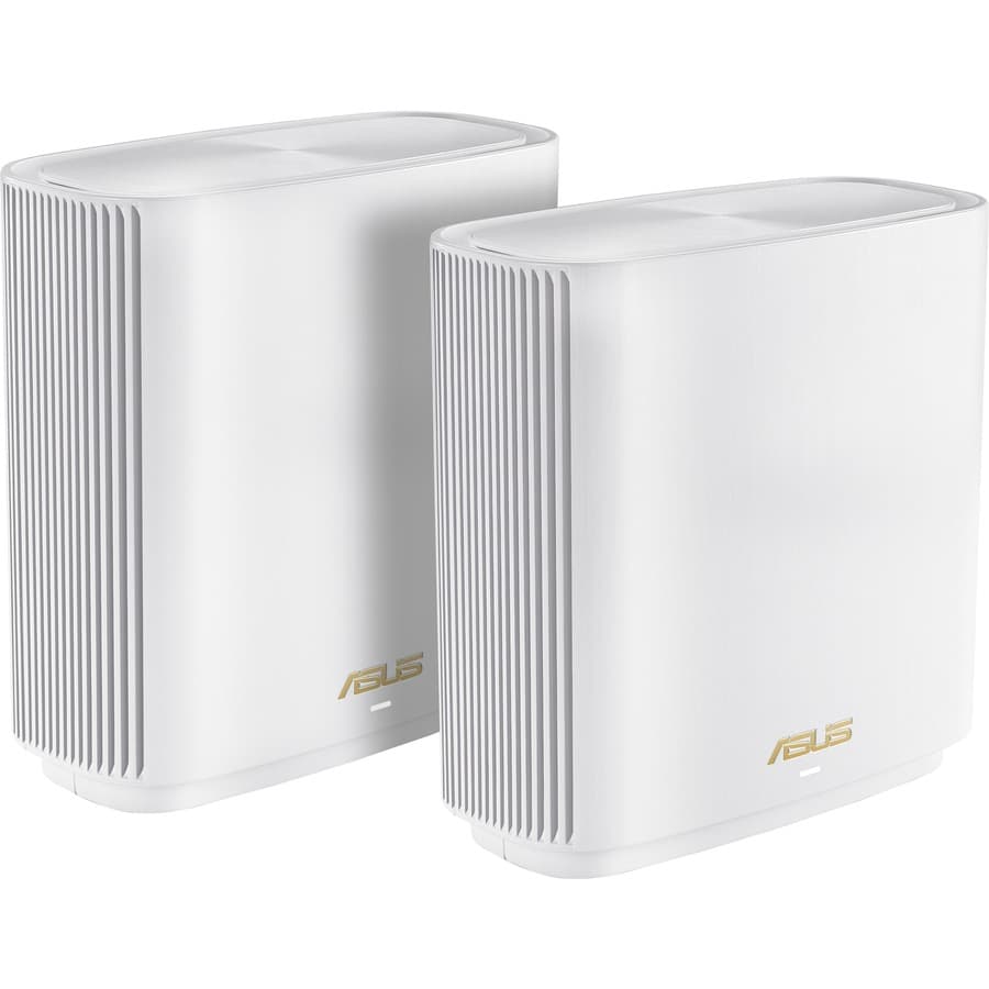 ASUS ZenWiFi AX whole-home tri-band mesh Wi-Fi 6 system for larger homes