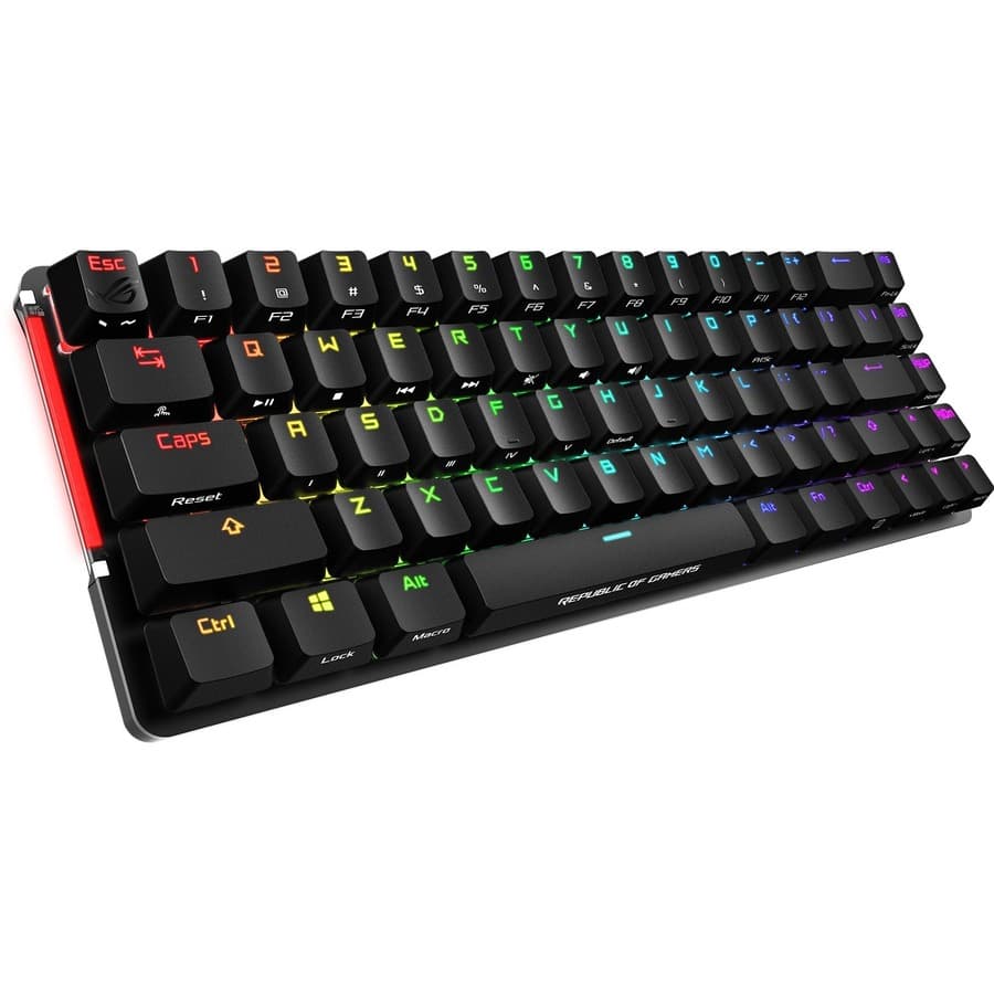 ASUS ROG M601 mechanical gaming keyboard, compact layout, mechanical switches