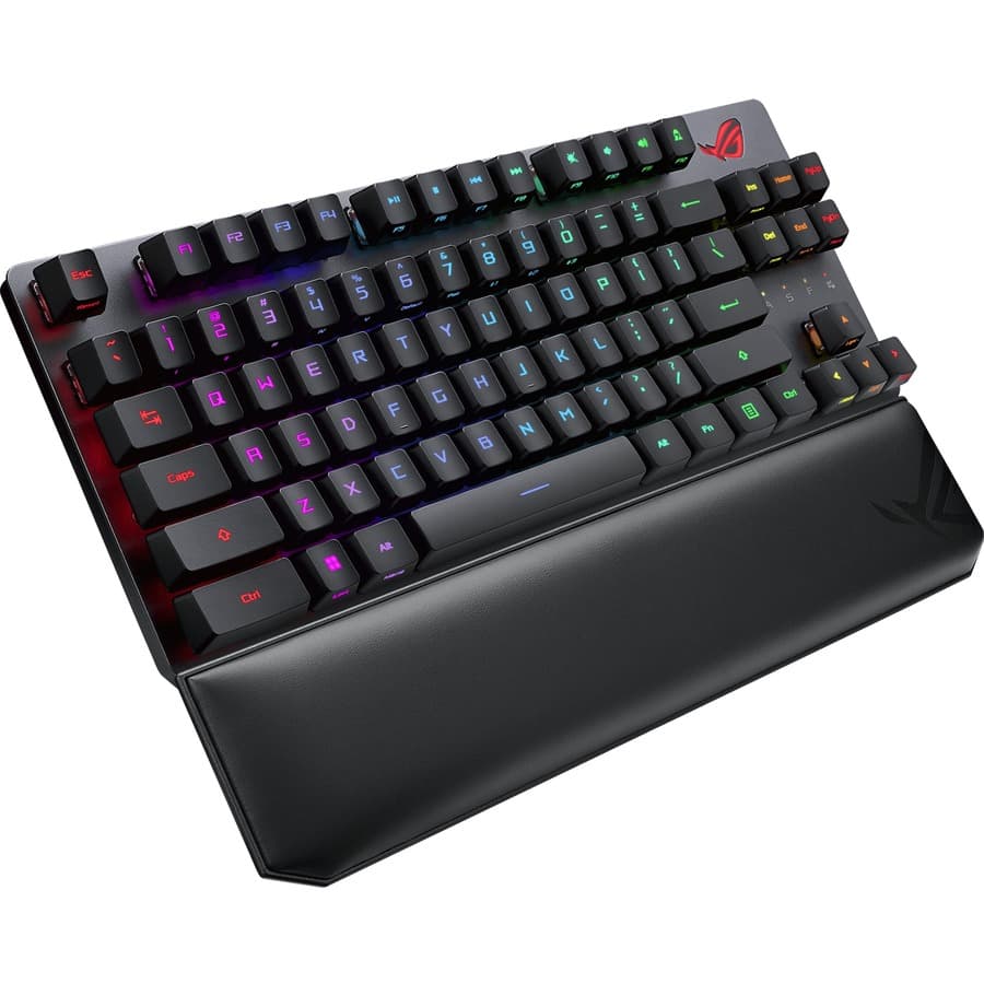 ASUS - COMPONENTS ROG STRIX SCOPE RX TKL WL DELUXE 80 PERCENT GAMING KB 2.4GHZ view 4