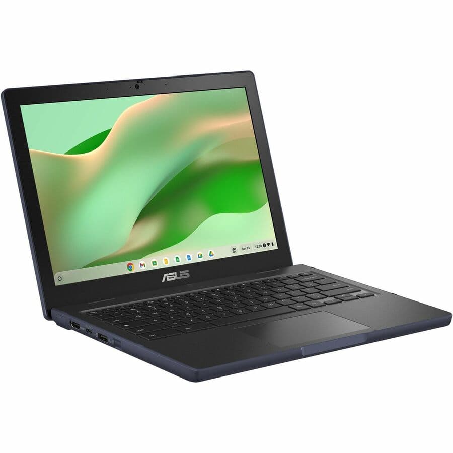 ASUS Chromebook CR1204CGA-YZ42T in grey with 12.2-inch WUXGA touch display
