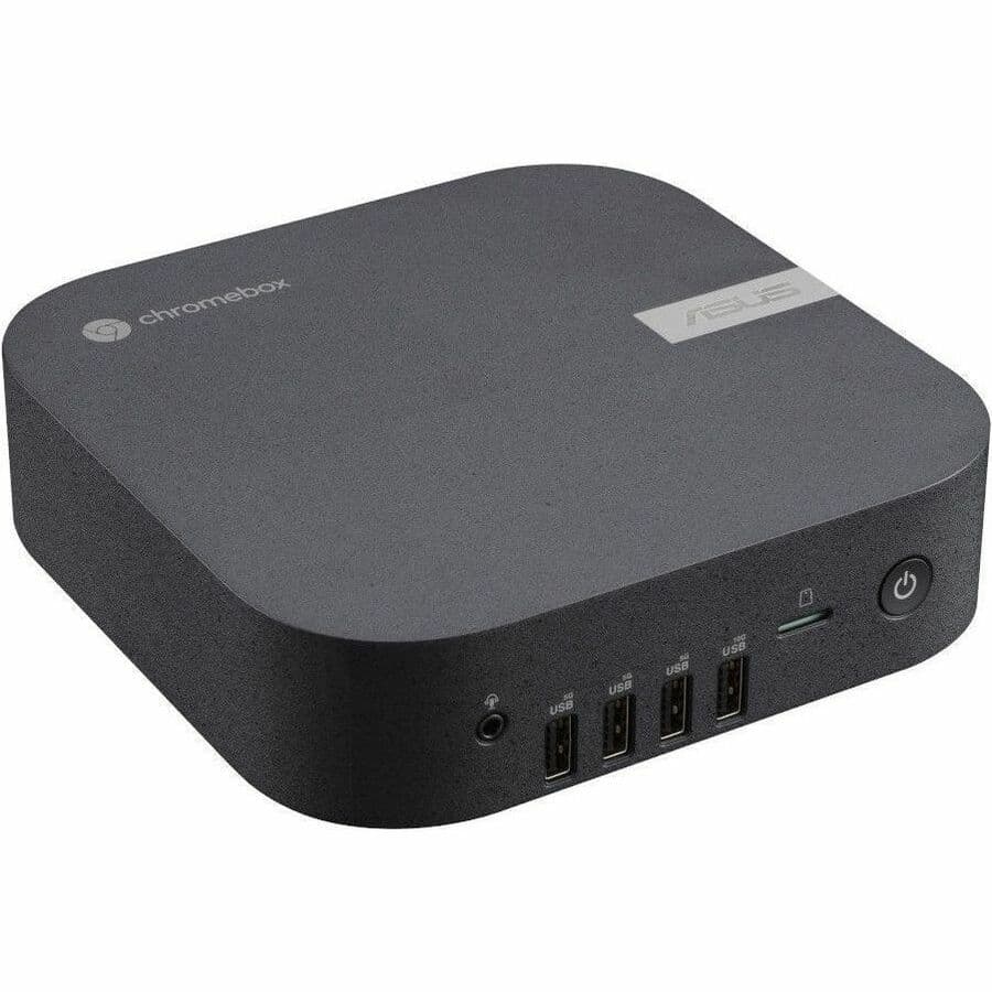 ASUS Chromebox 5a S5081UN compact mini PC for business with quad-4K display support and seven USB ports
