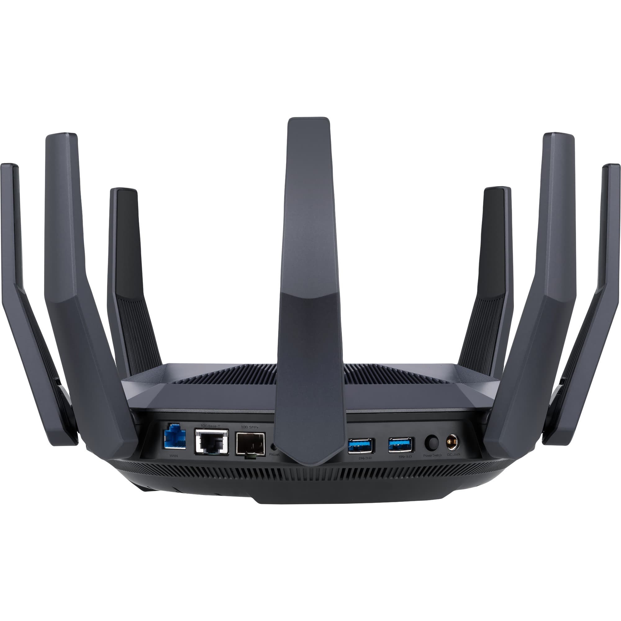 ASUS RT-AX89X AX6000 dual band WiFi 6 router with dual 10G ports and 8 LAN ports