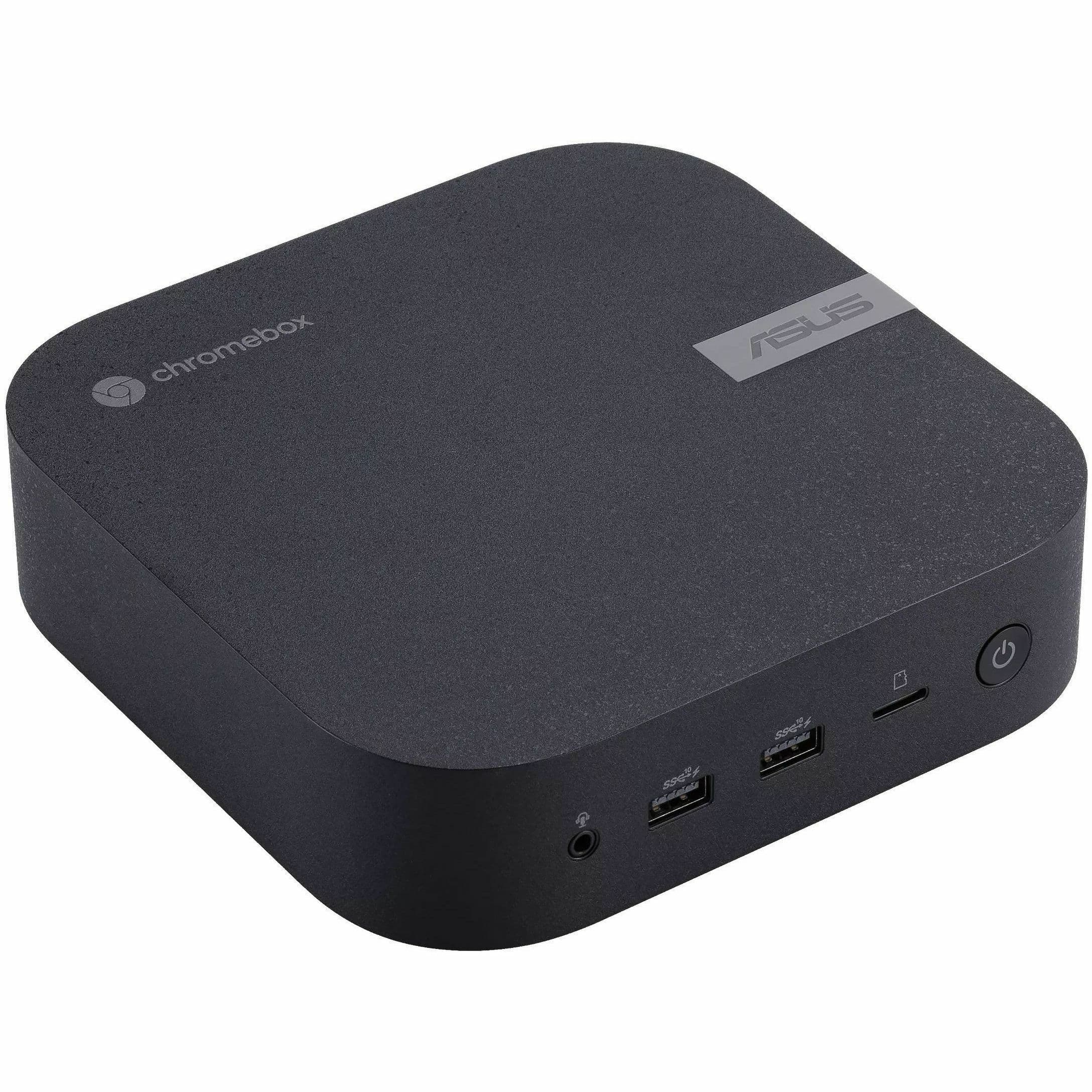 ASUS Chromebox mini PC with Intel Celeron 7305, 4 GB DDR4, and 128 GB storage