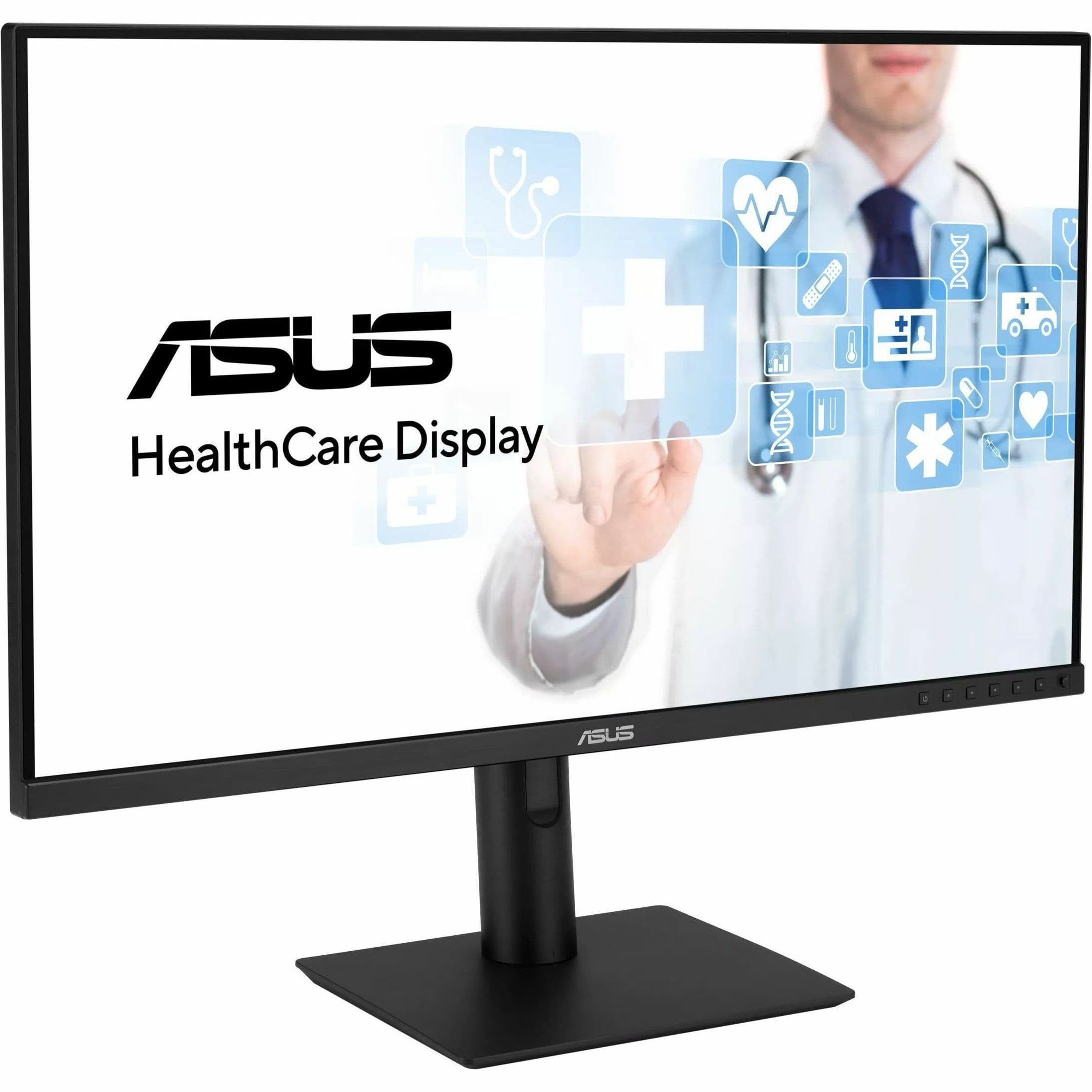 23.8-inch 1440P IPS healthcare monitor with anti-glare screen and ergonomic stand