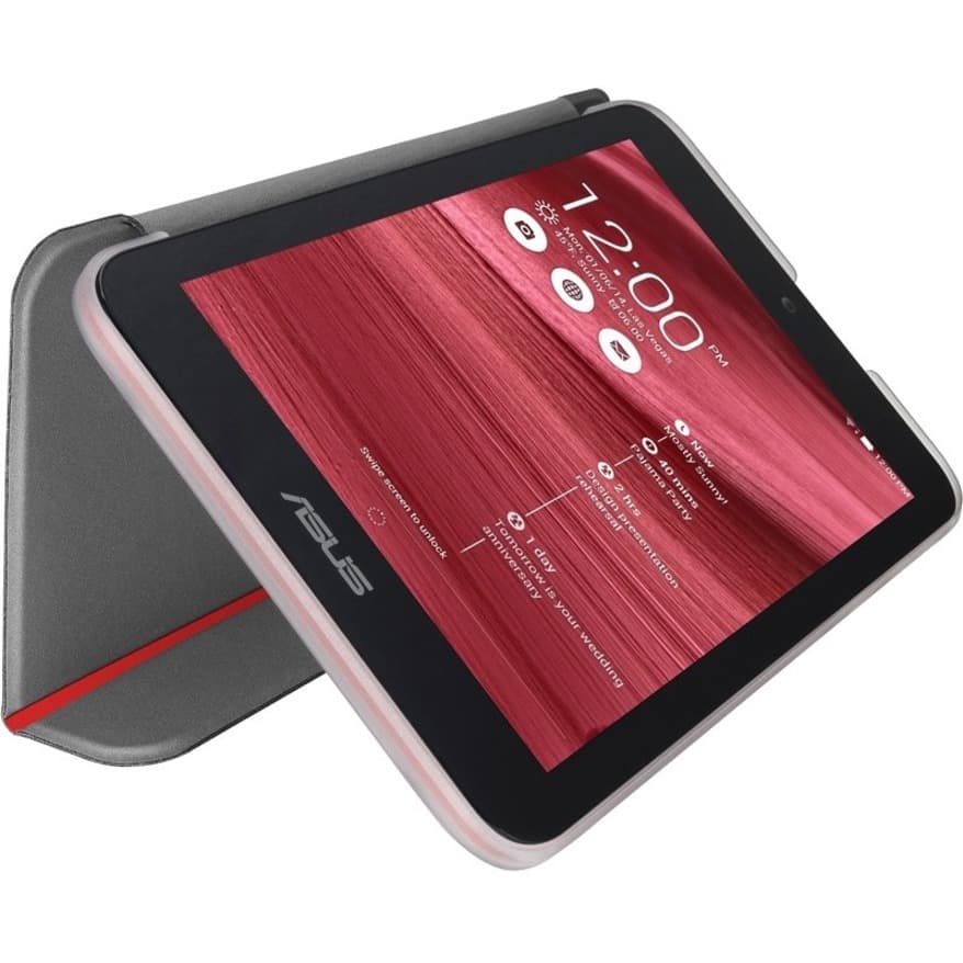 ASUS MAGSMART cover for Memo Pad ME176 in red stripe finish