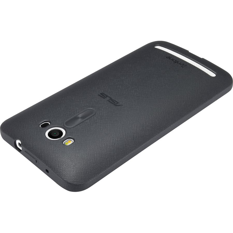 ASUS ZenFone 2 black bumper case with slim TPU construction