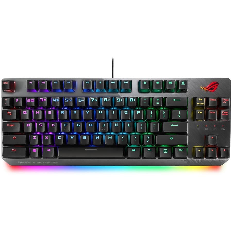 ASUS - COMPONENTS ASUS ROG STRIX SCOPE NX TKL KB MECHANICAL RGB GAMING KEYBOARD view 8