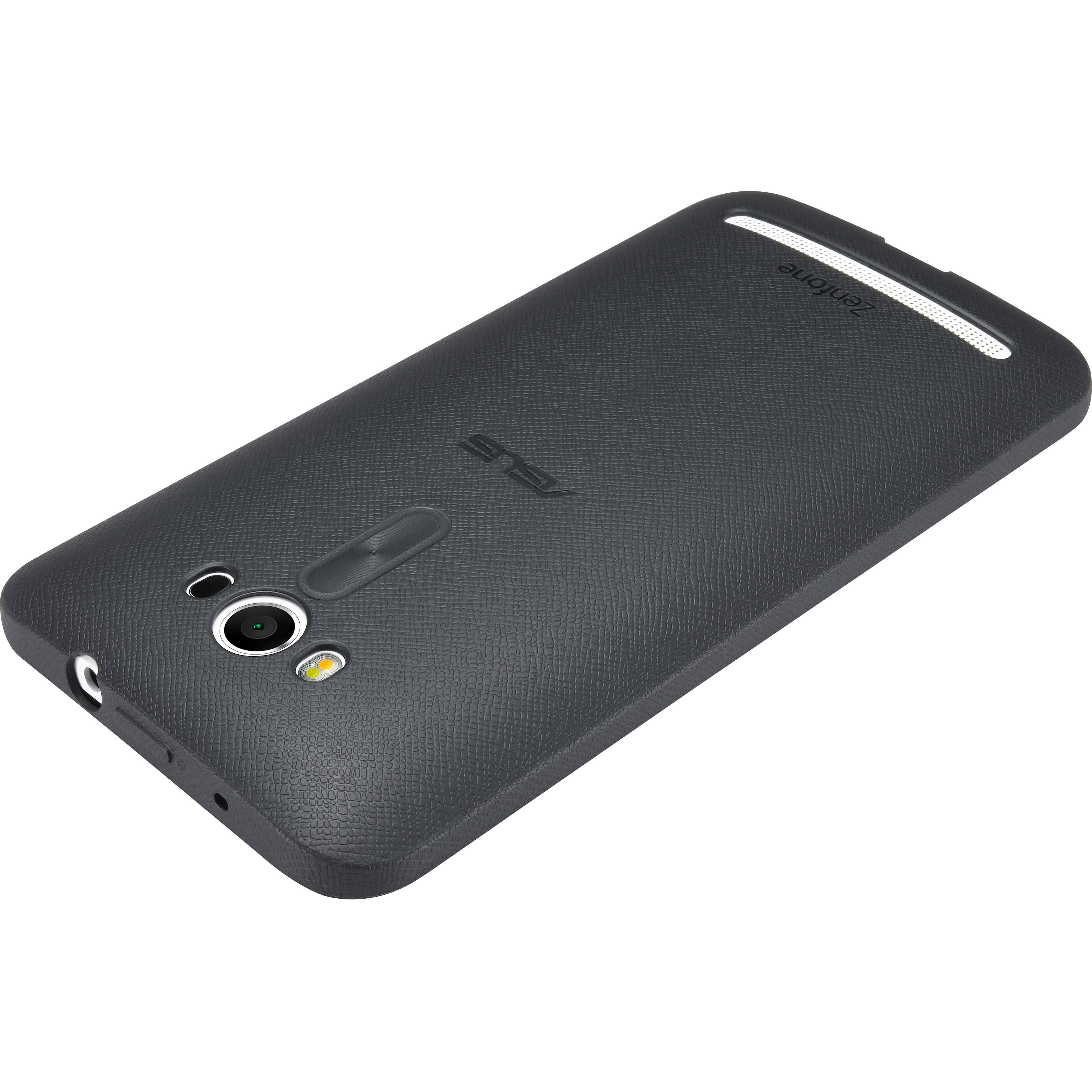 ASUS ZenFone 2 black bumper case with slim TPU construction