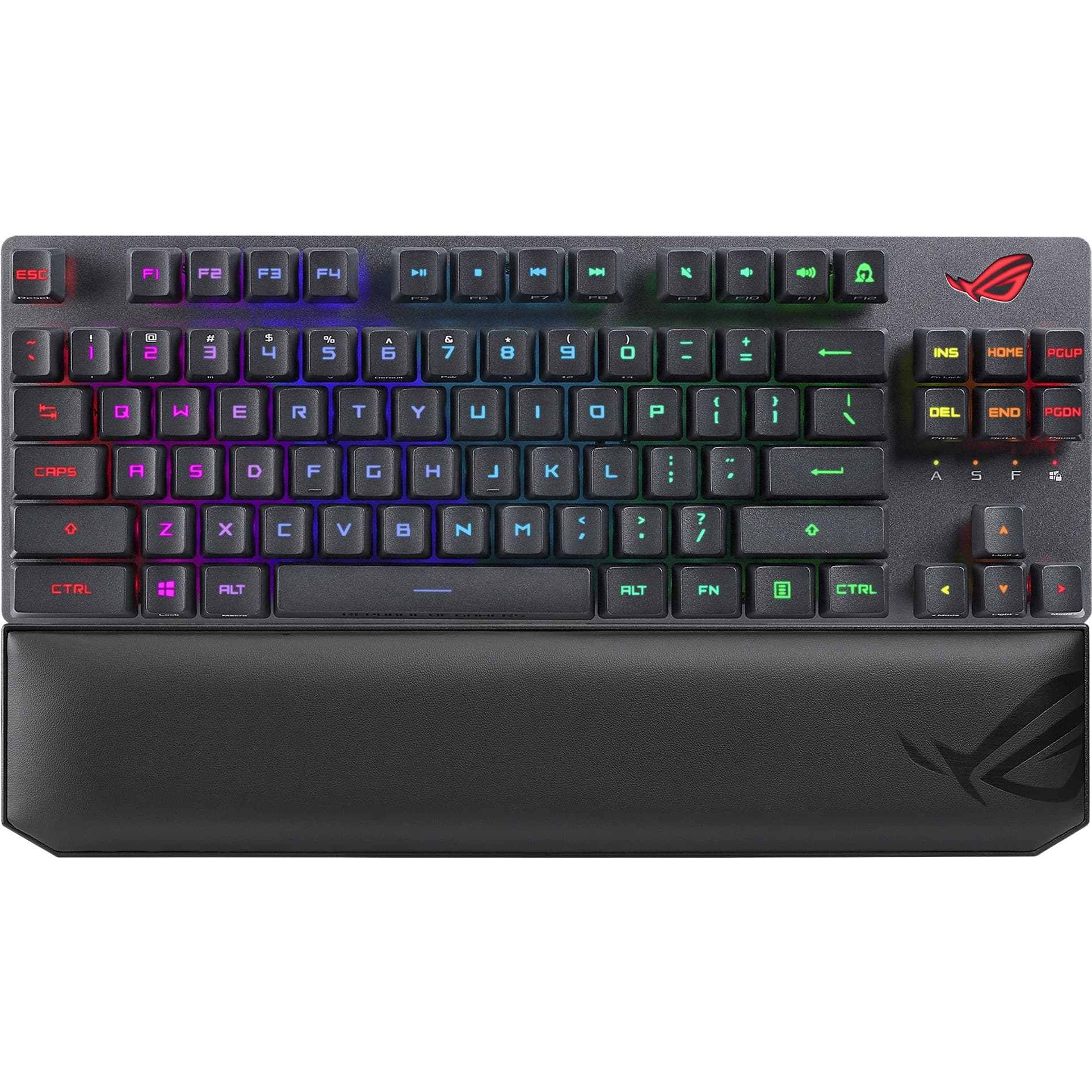 ASUS - COMPONENTS ROG STRIX SCOPE RX TKL WL DELUXE 80 PERCENT GAMING KB 2.4GHZ view 7