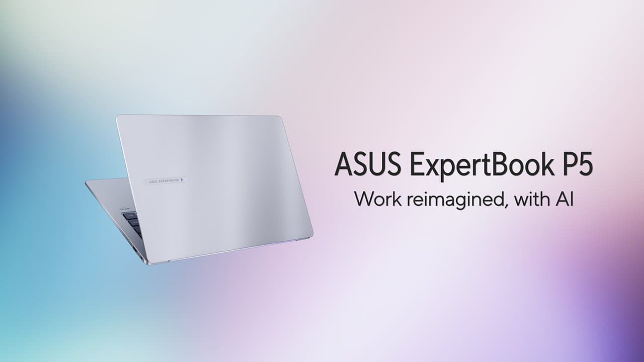ASUS ExpertBook P5 (P5405): Copilot+ PC for work