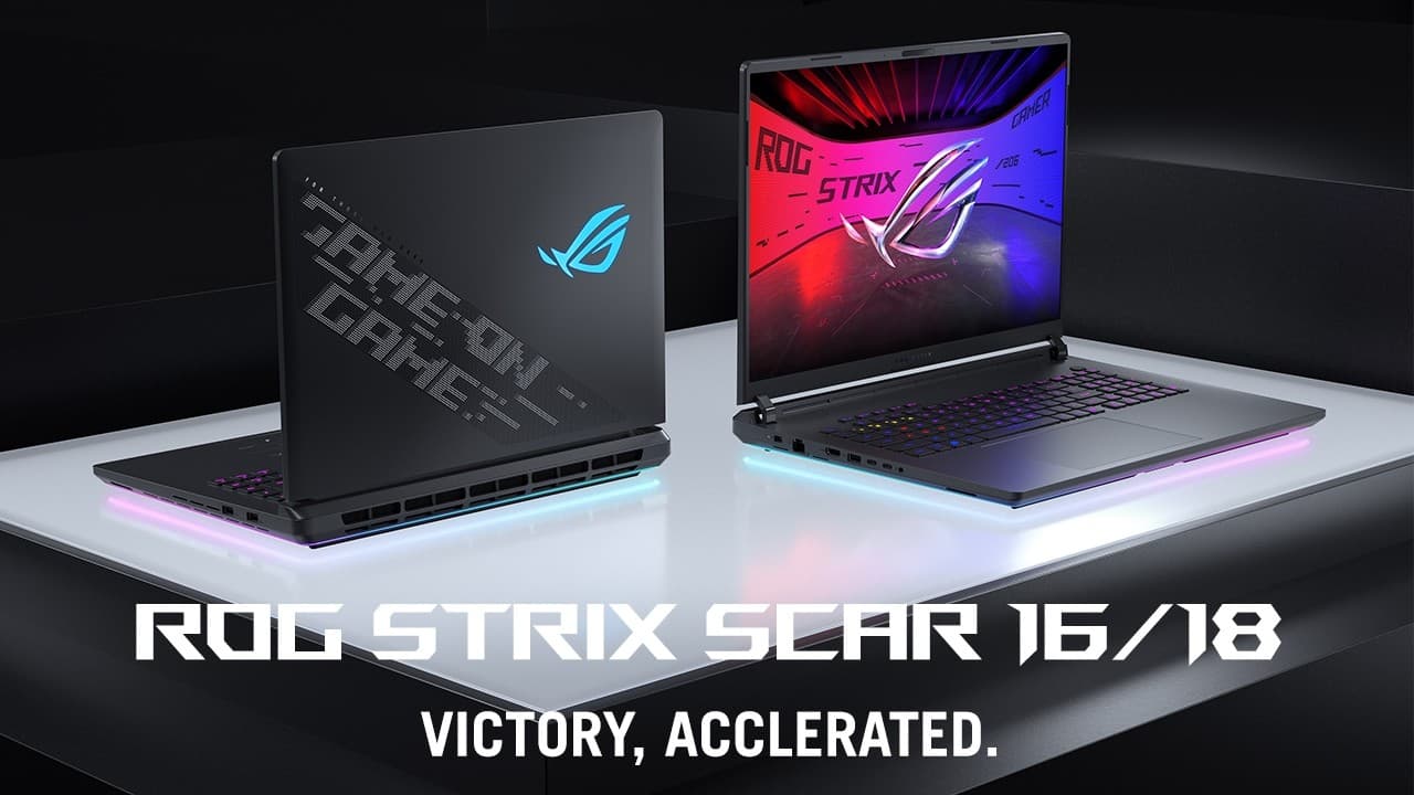 ROG Strix SCAR 16/18 - Victory, accelerated. | 2025