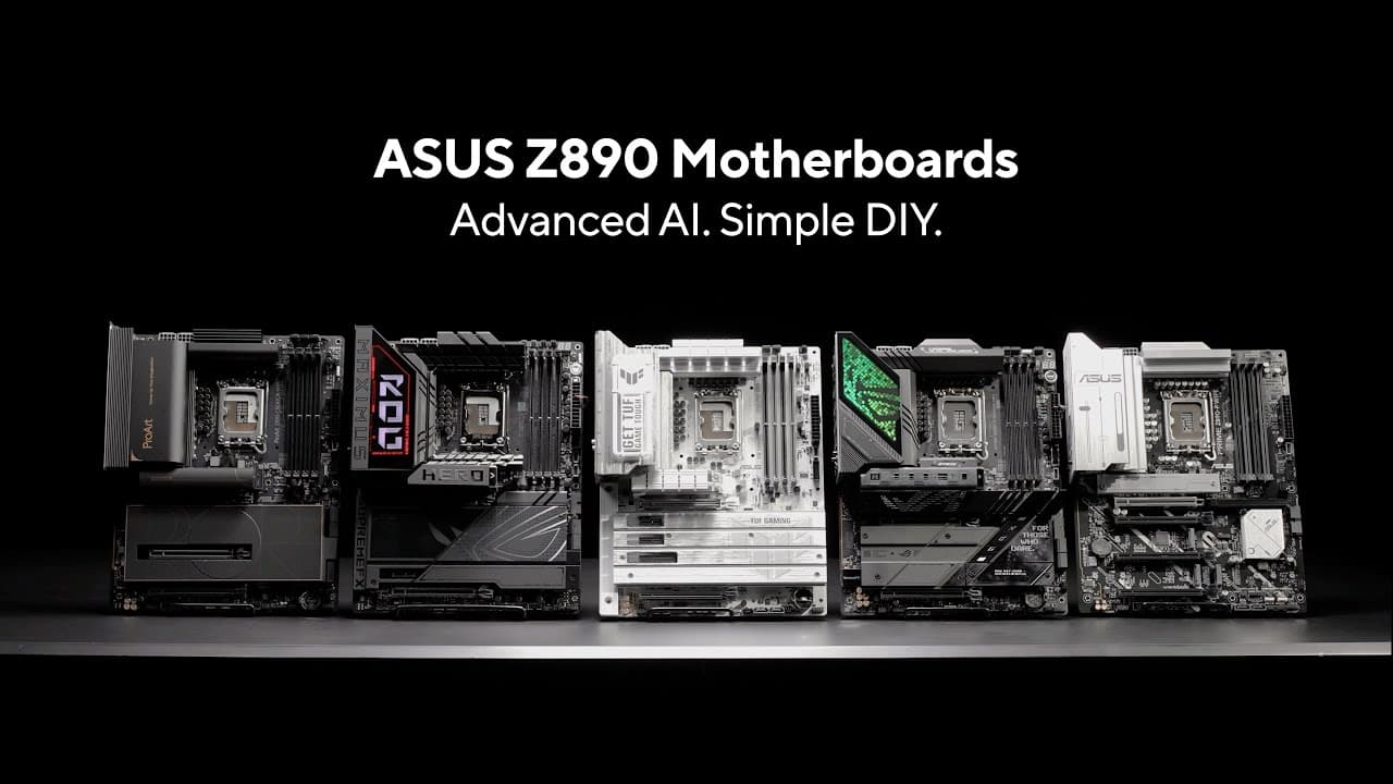 ASUS Z890 Motherboards | Best Motherboards for Intel Core Ultra Processors (Series 2)