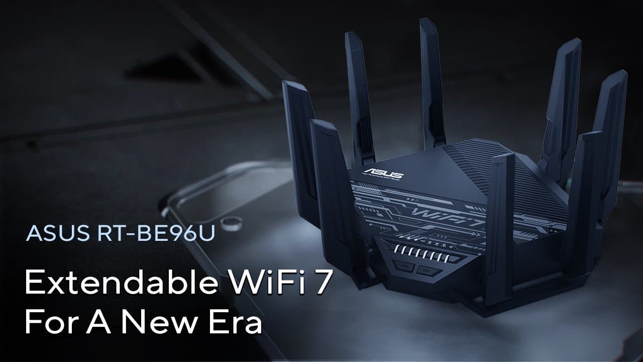 Extendable WiFi 7 For A New Era | RT-BE96U
