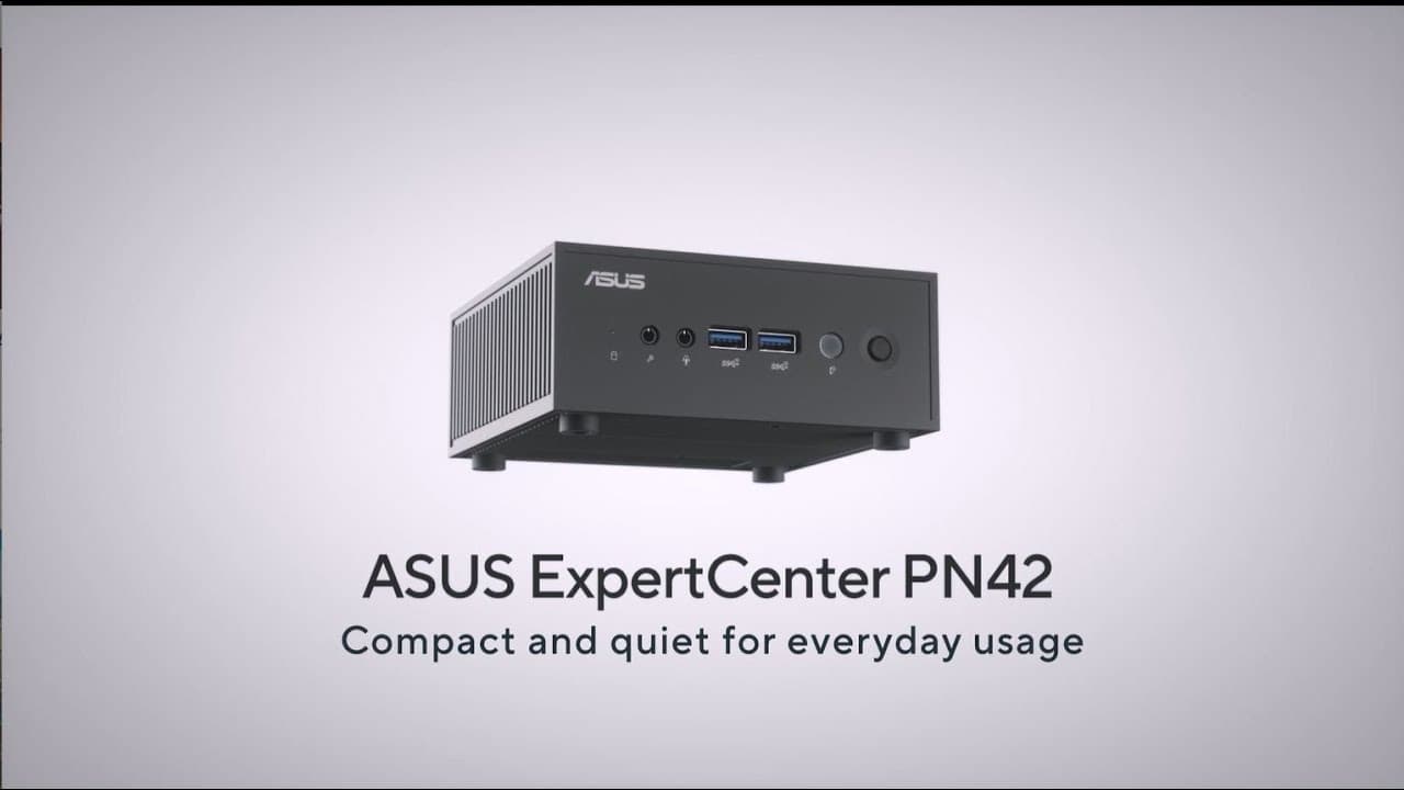 ASUS ExpertCenter PN42 Mini PC Compact and quiet for business everywhere