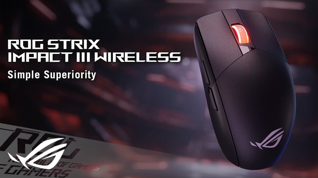 ROG Strix Impact III Wireless | Simple Superiority | ROG