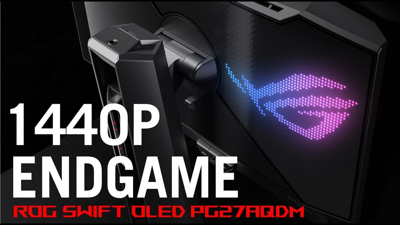[HDR]1440p Endgame Monitor - ROG Swift OLED PG27AQDM