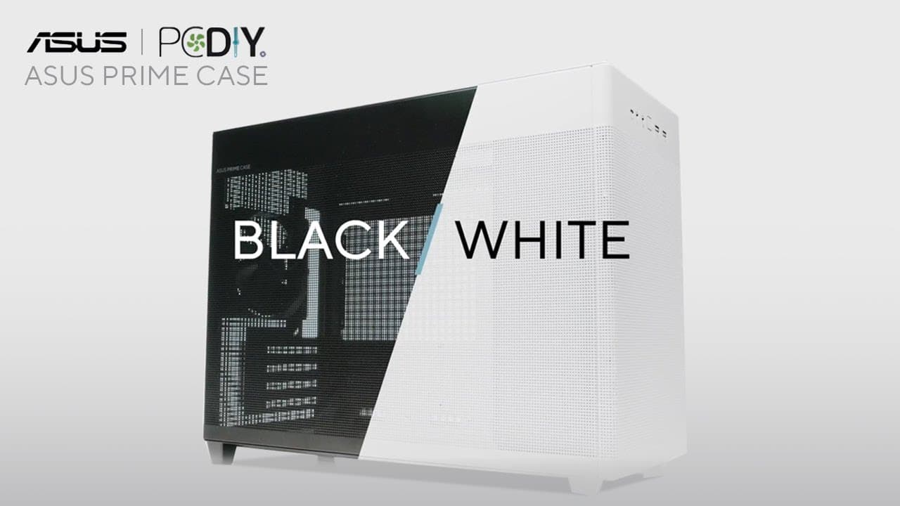 ASUS Prime AP201 micro ATX PC Case - Go Big. Stay Compact