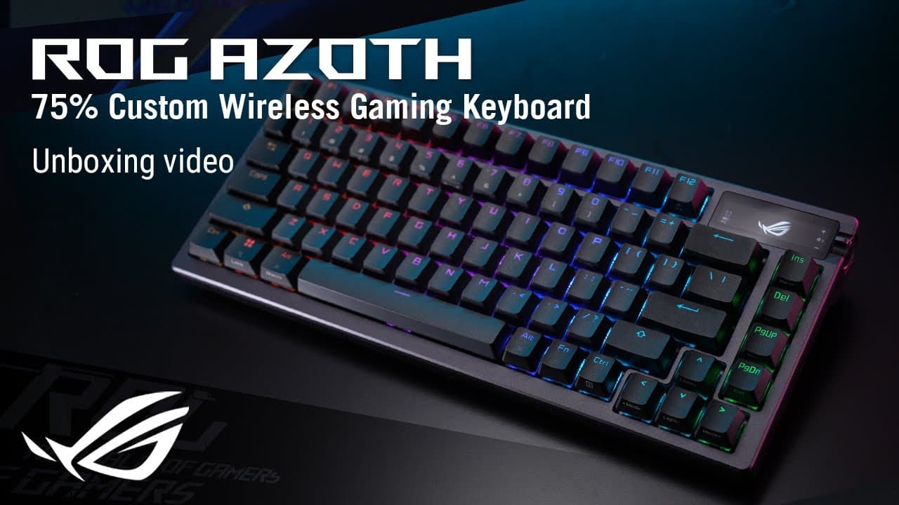 ROG Azoth – Unboxing Video ROG
