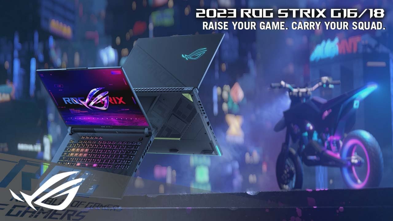 ROG Strix G16/18 - RAISE YOUR GAME. CARRY YOUR SQUAD. | ROG