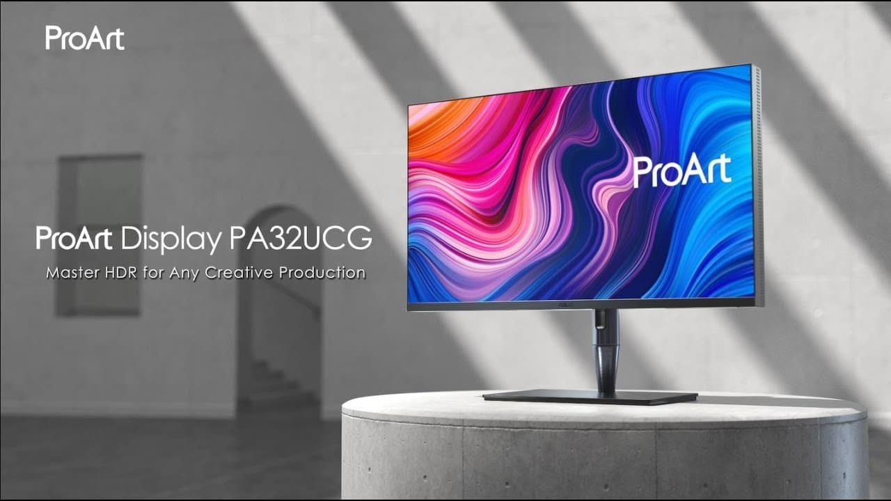 ProArt Display PA32UCG - Master HDR in Any Creative Production | ASUS