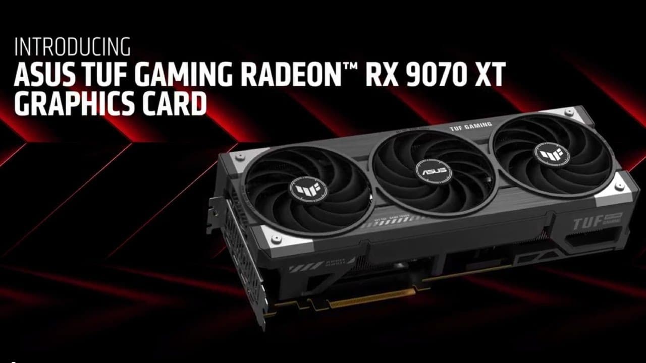 TUF Gaming Radeon RX 9070 XT - Step Up Your Game ｜ASUS