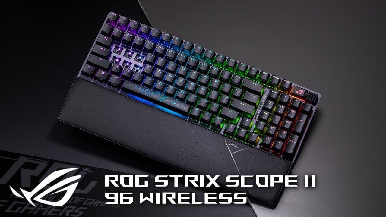 ROG Strix Scope II 96 Wireless | Maxed-Out Gaming Versatility | ROG