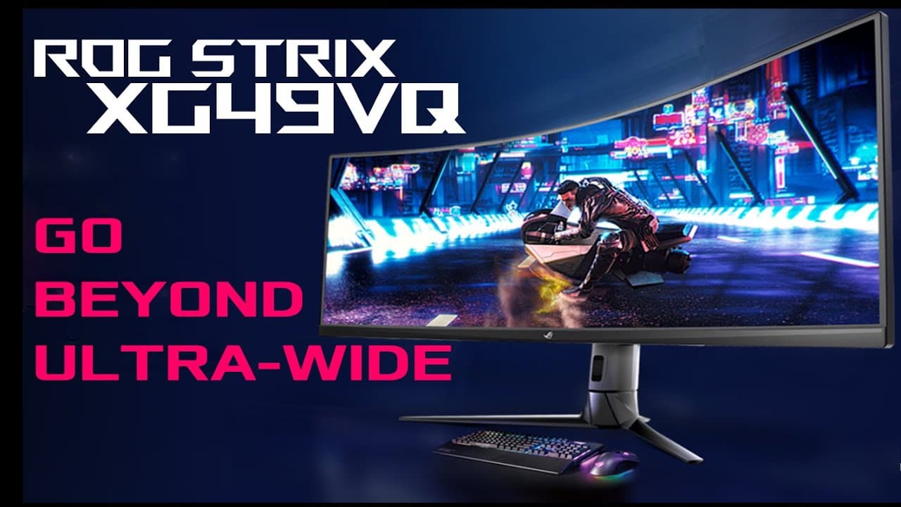ROG Strix XG49VQ - Go Beyond Ultra-wide | ROG