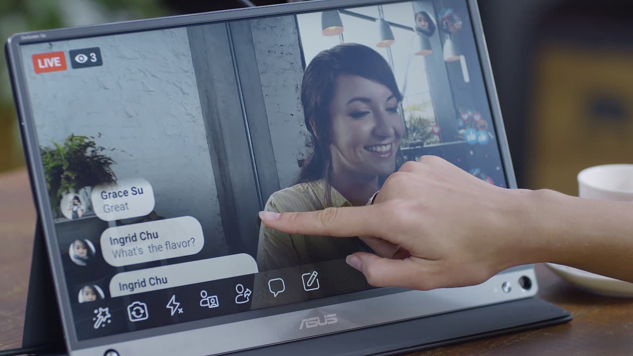 ASUS ZenScreen Touch MB16AMT Portable Monitor -Tap into Productivity | ASUS