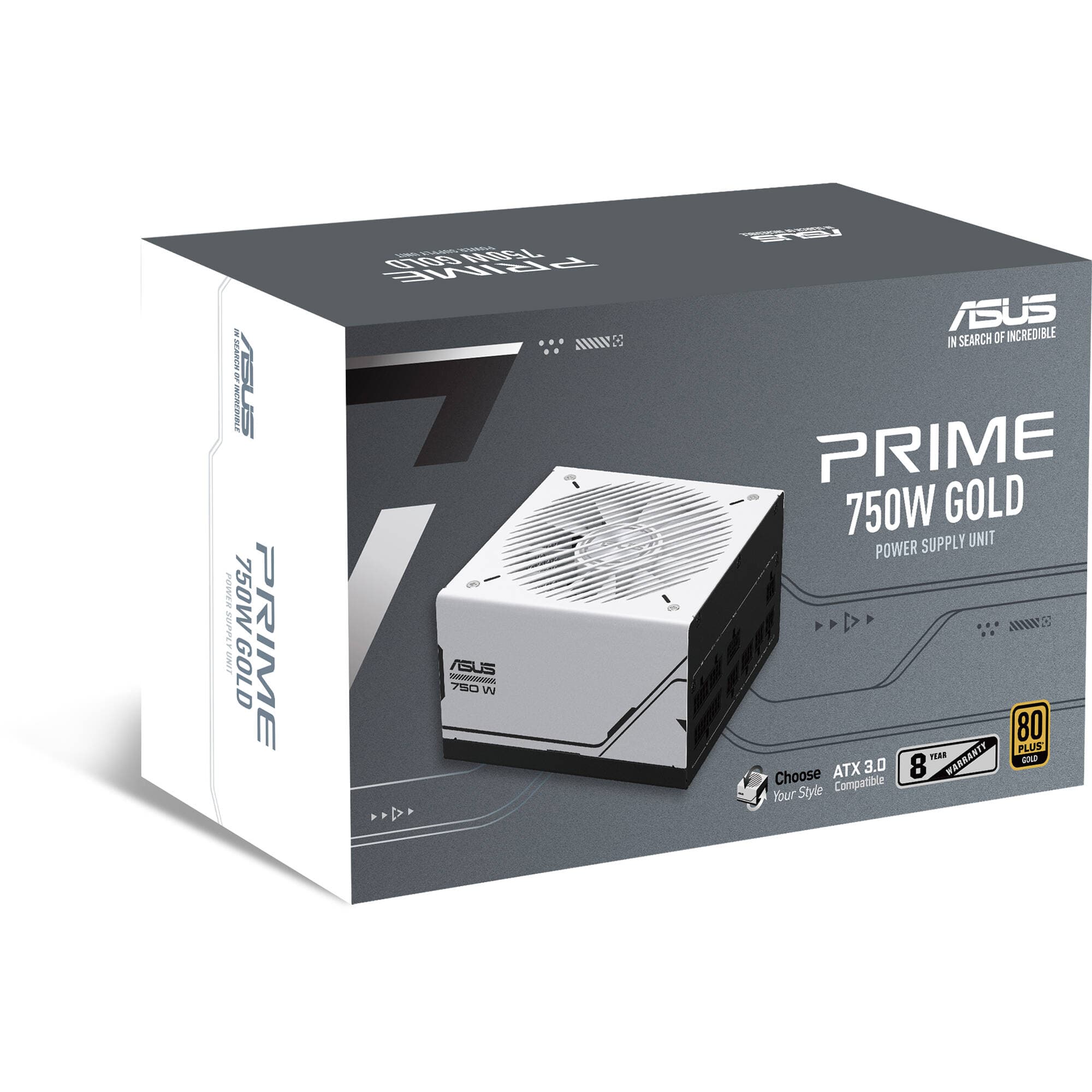 ASUS AP-750G 750W 80 PLUS Gold fully modular ATX power supply