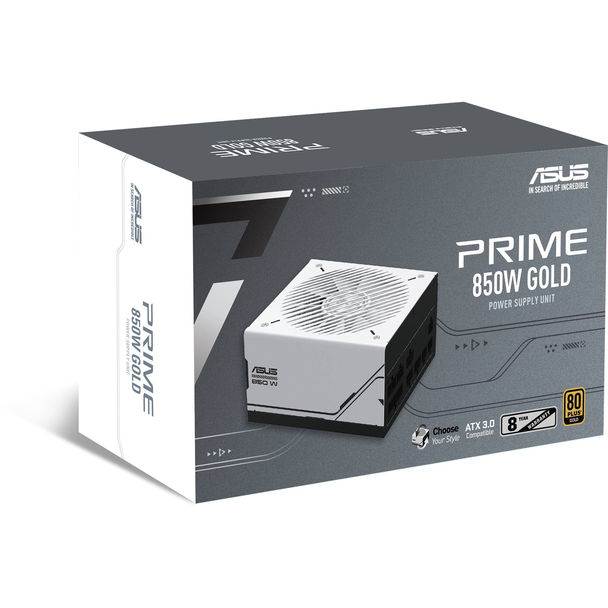 ASUS AP-850G 850W 80 PLUS Gold fully modular ATX power supply