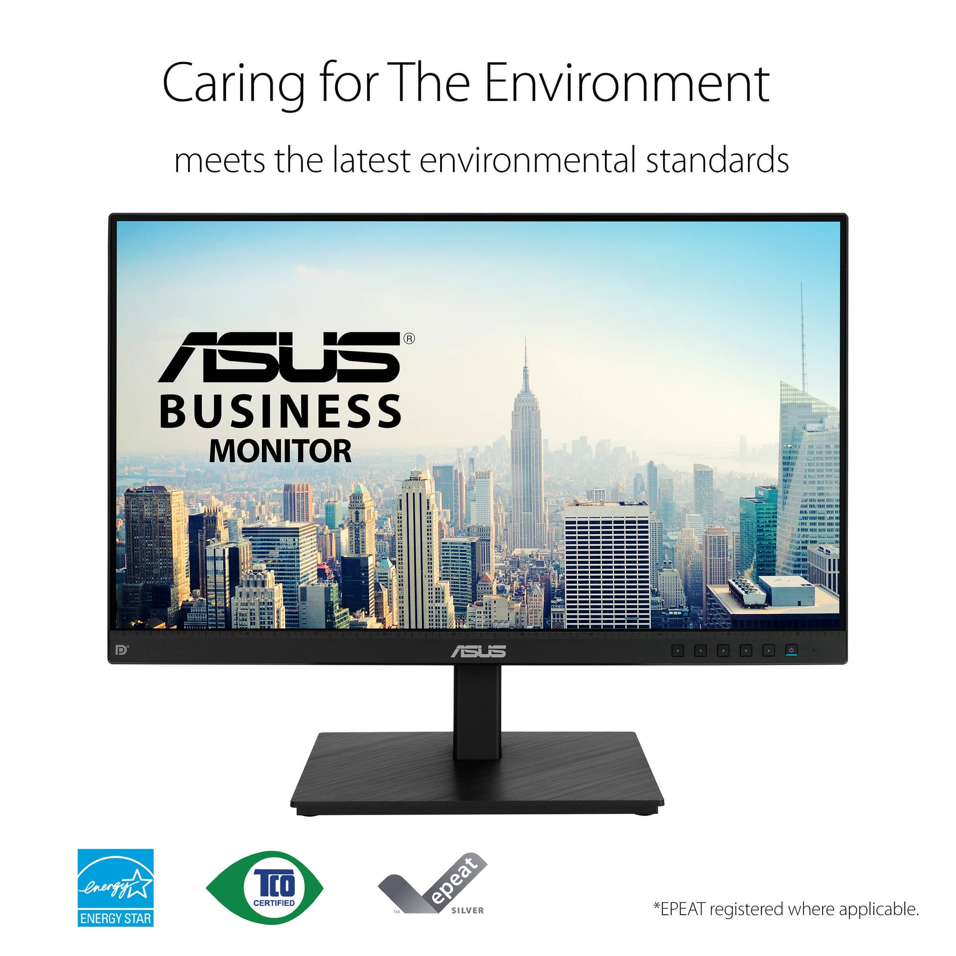 ASUS BE24ECSBT 23.8-inch Full HD IPS touch monitor with 10-point multi-touch