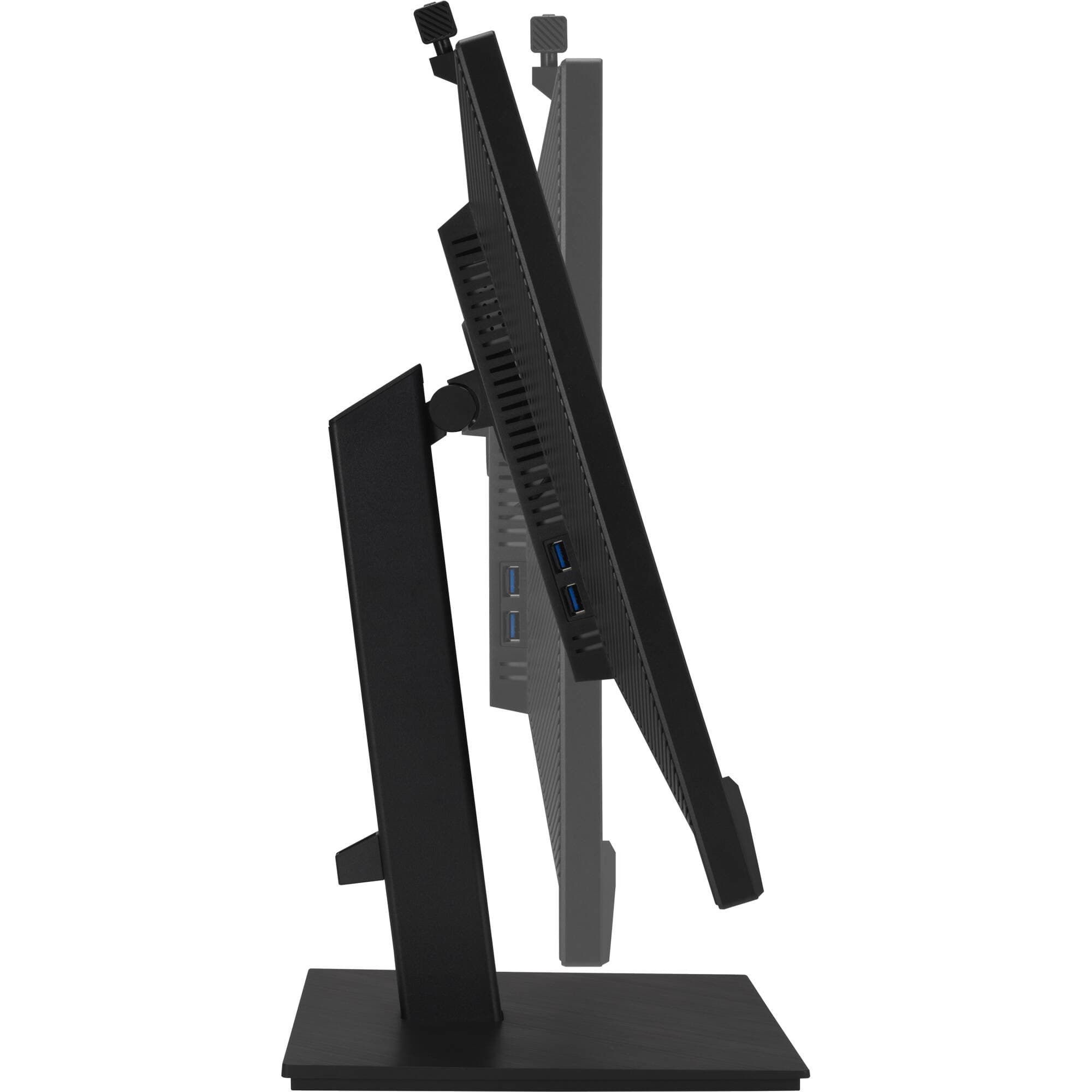 ASUS BE24ECSNK 23.8-inch Full HD IPS monitor with built-in webcam, microphone, USB-C docking, and height-adjustable stand