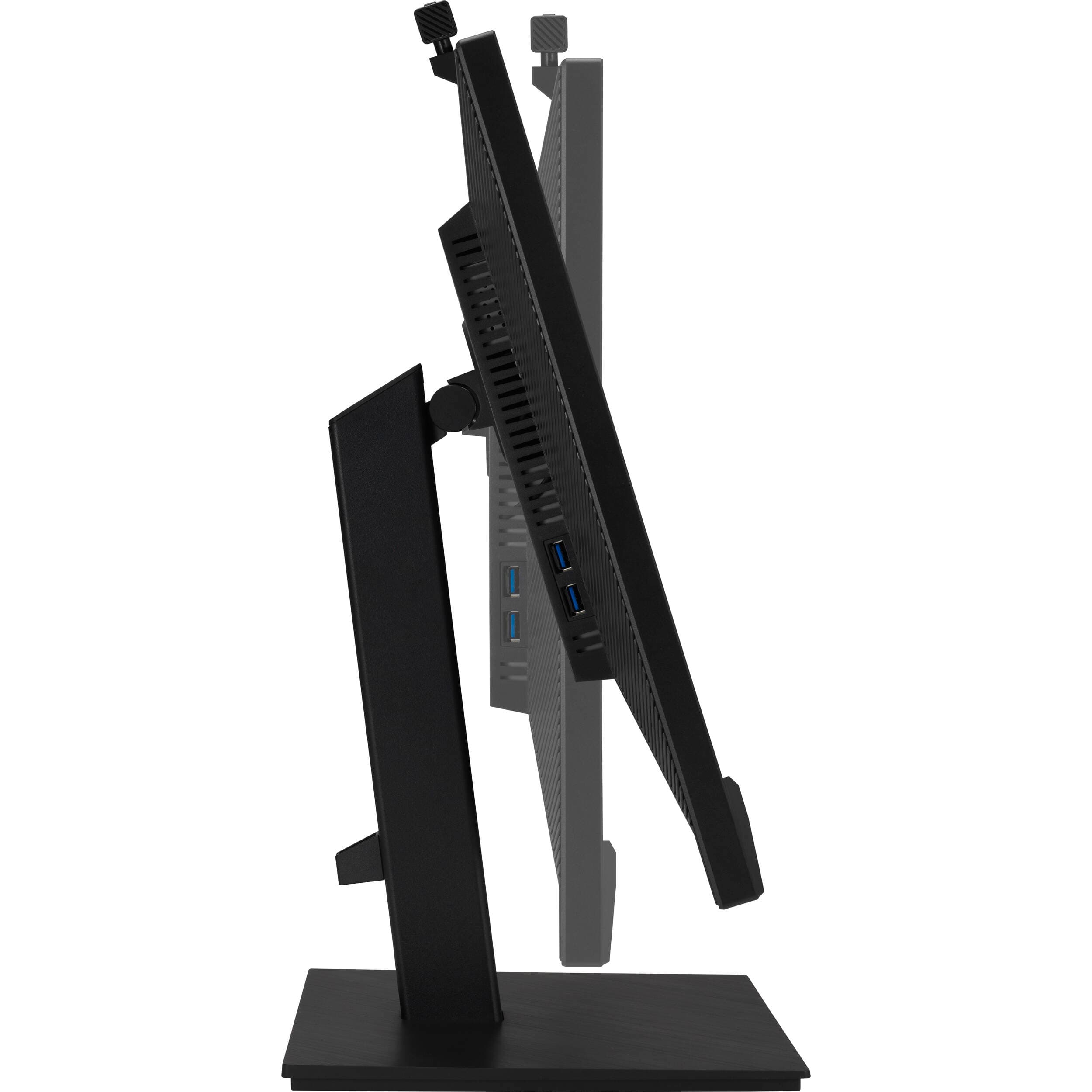 ASUS BE27ACSBK 27-inch QHD IPS monitor with integrated webcam, microphone array, and stereo speakers