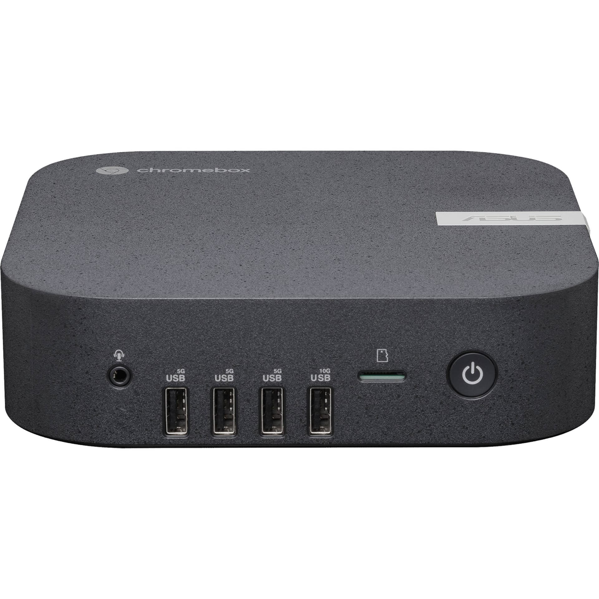 ASUS CHROMEBOX5a-S3081UN compact Chromebox with 13th Gen Intel Core, Wi‑Fi 6E, and quad 4K display support