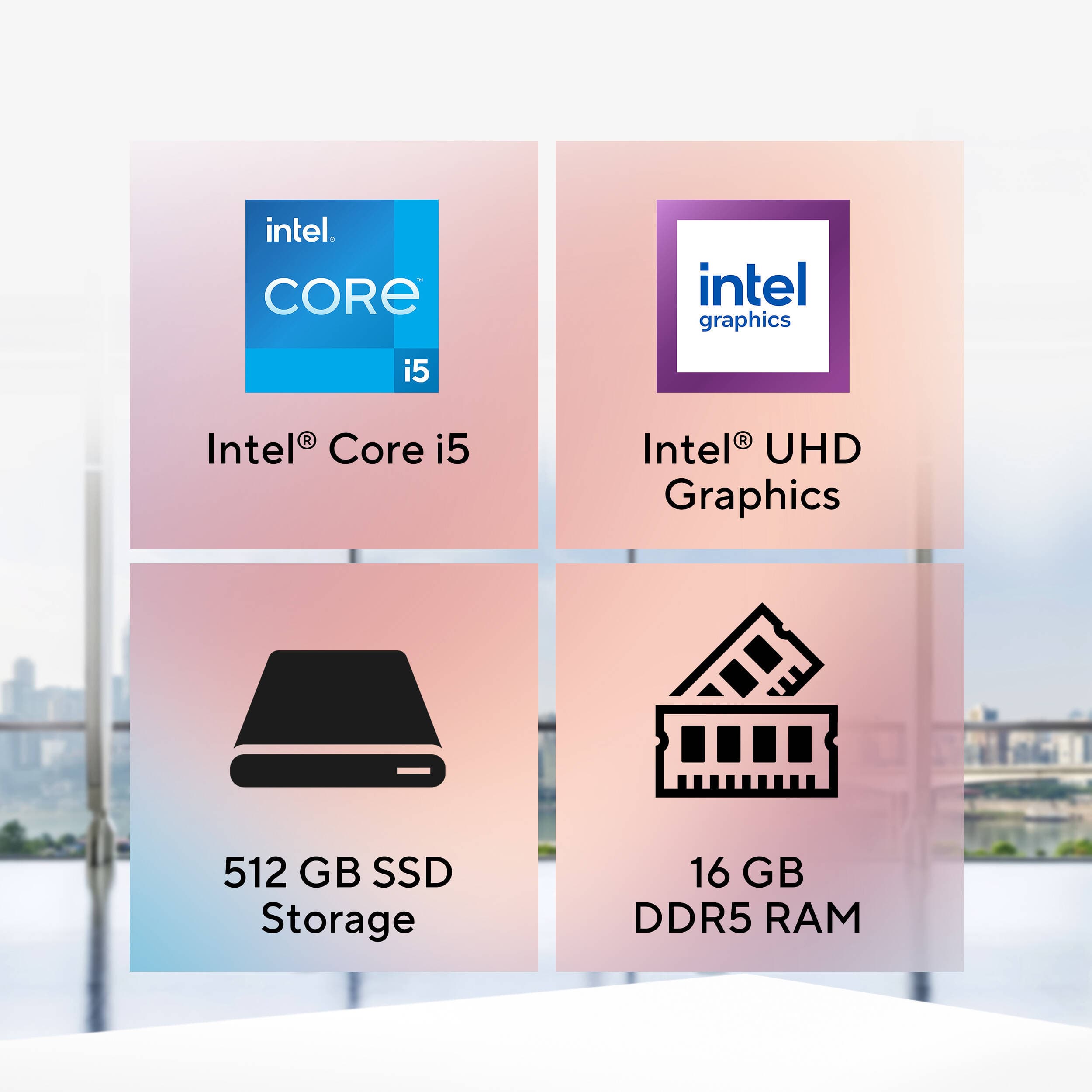 ASUS ExpertCenter D701SER-XS503 desktop with Intel Core i5-14500, 16 GB RAM, and 512 GB SSD