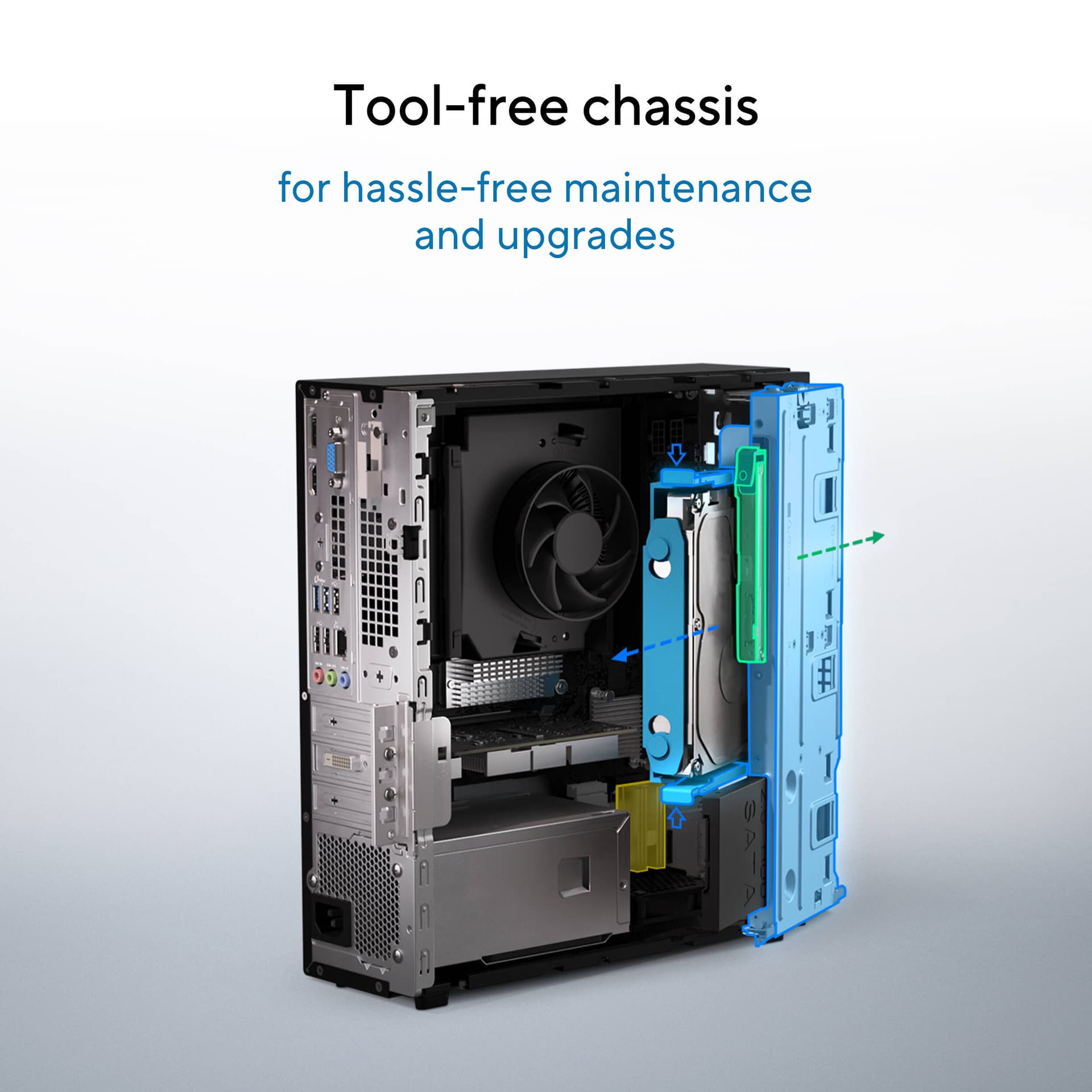 ASUS ExpertCenter D701SER-XS503 desktop with Intel Core i5-14500, 16 GB RAM, and 512 GB SSD