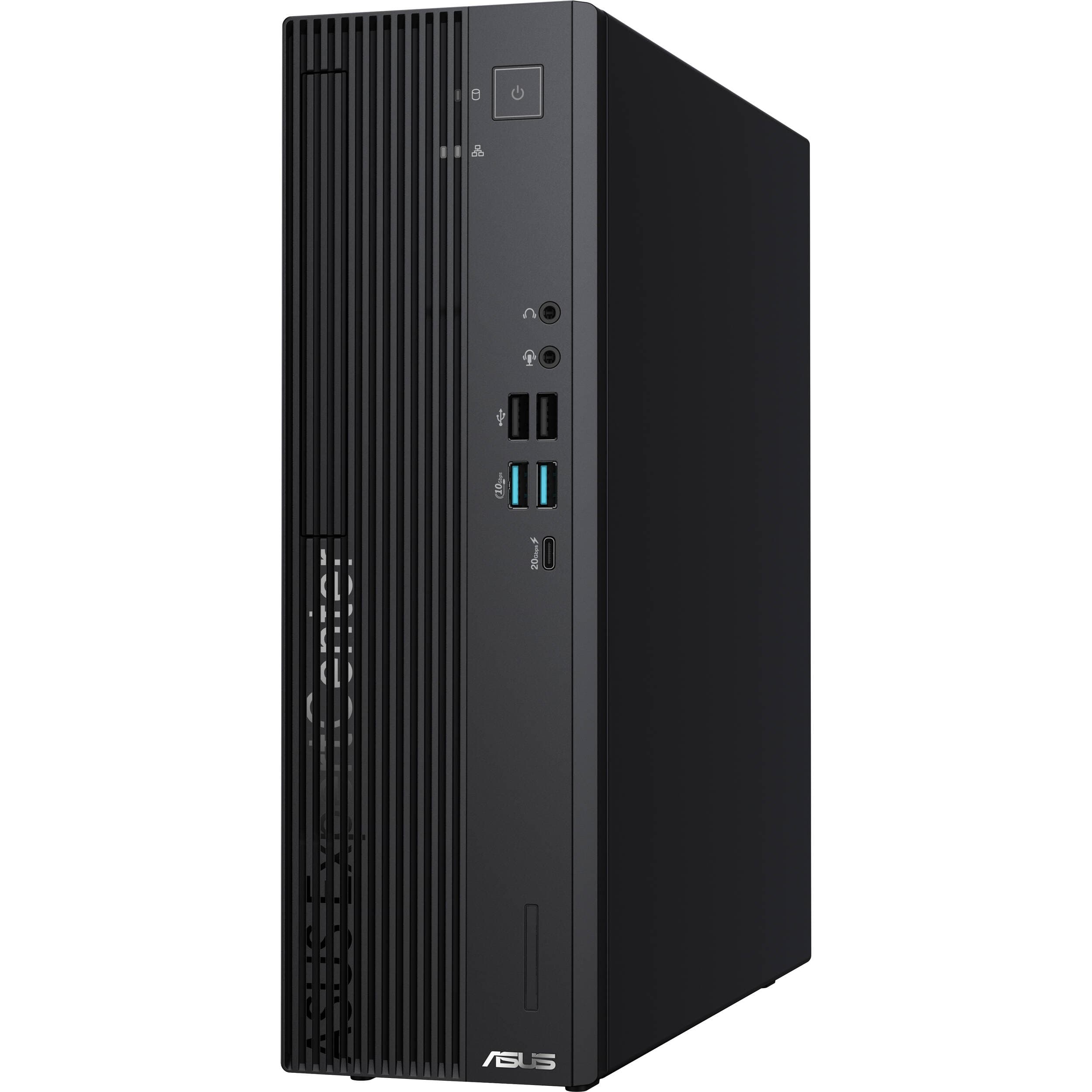 ASUS ExpertCenter black business desktop with Intel Core i7-14700, 32 GB RAM, and 1 TB SSD