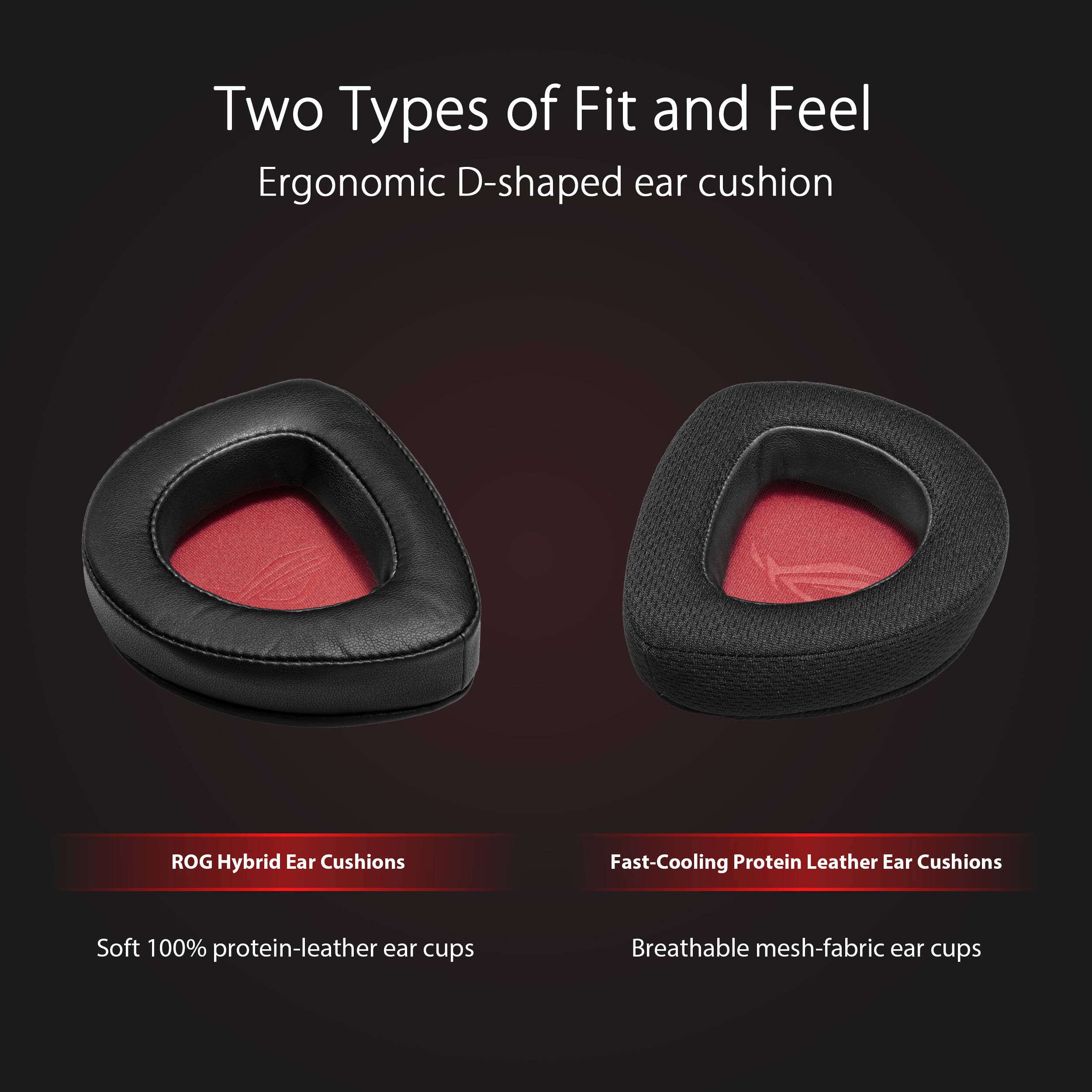 ASUS ROG Delta S Core wired gaming headset with 50 mm drivers and 7.1 surround sound