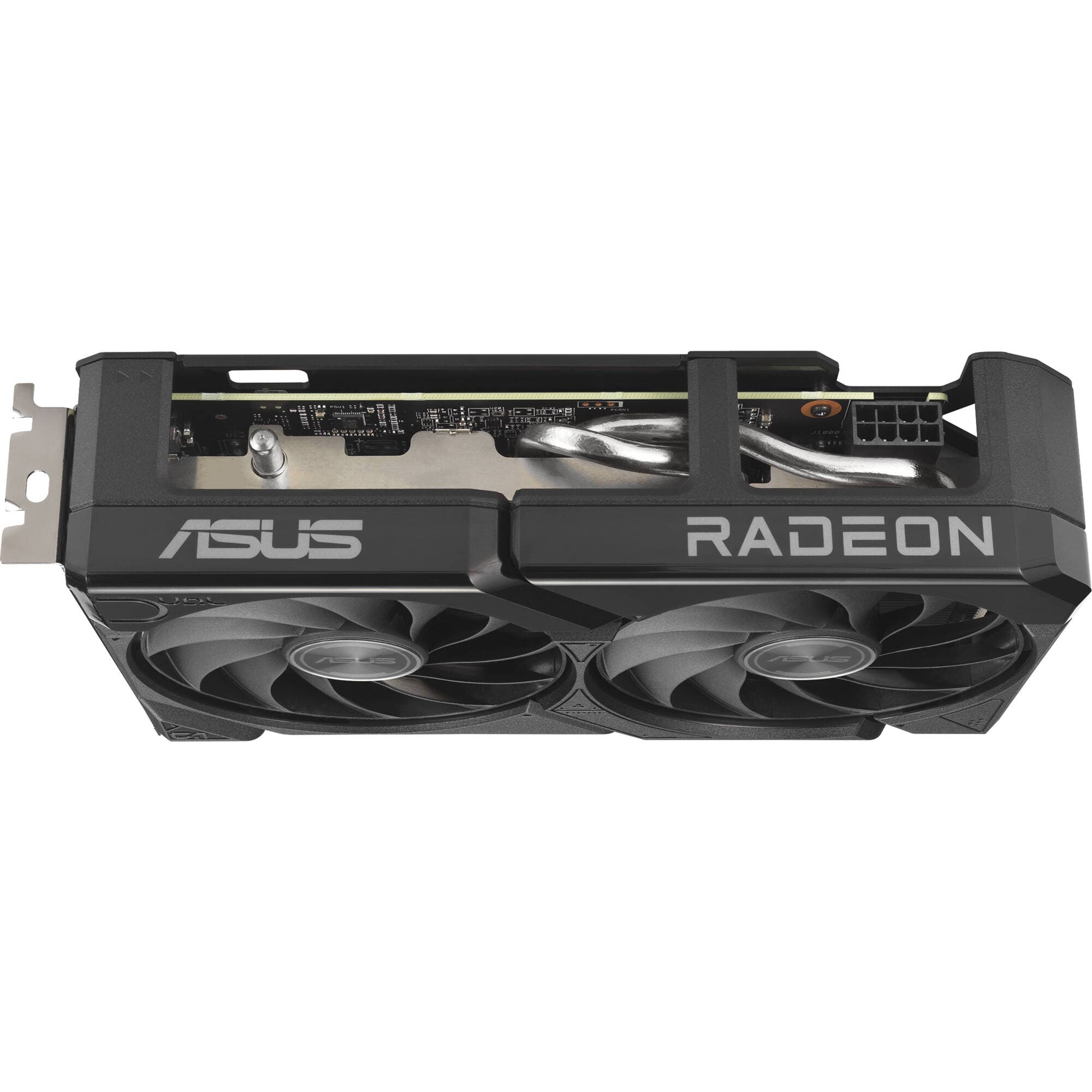 ASUS Dual Radeon RX 9060 XT 8GB GDDR6 graphics card with dual fans and 2.5-slot cooler